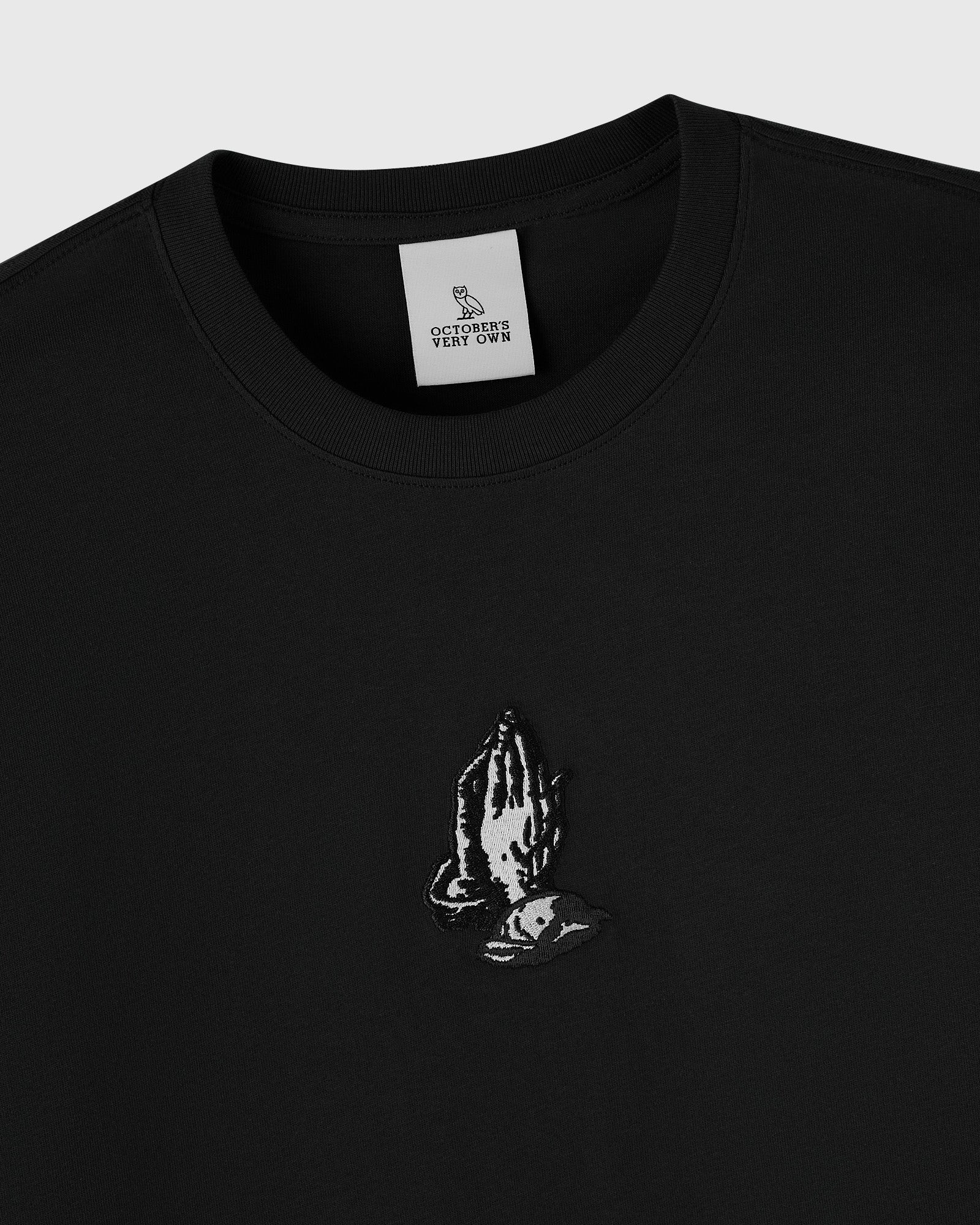 6 God Long-Sleeve Tee - Black - Image 3