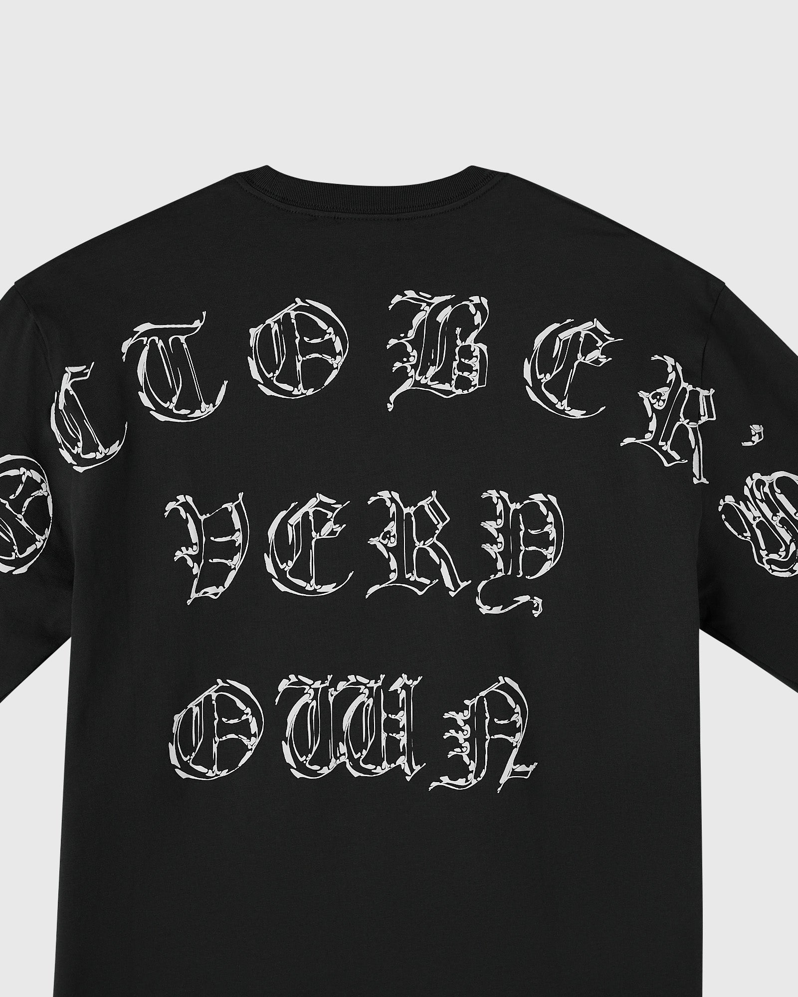 6 God Long-Sleeve Tee - Black - Image 4