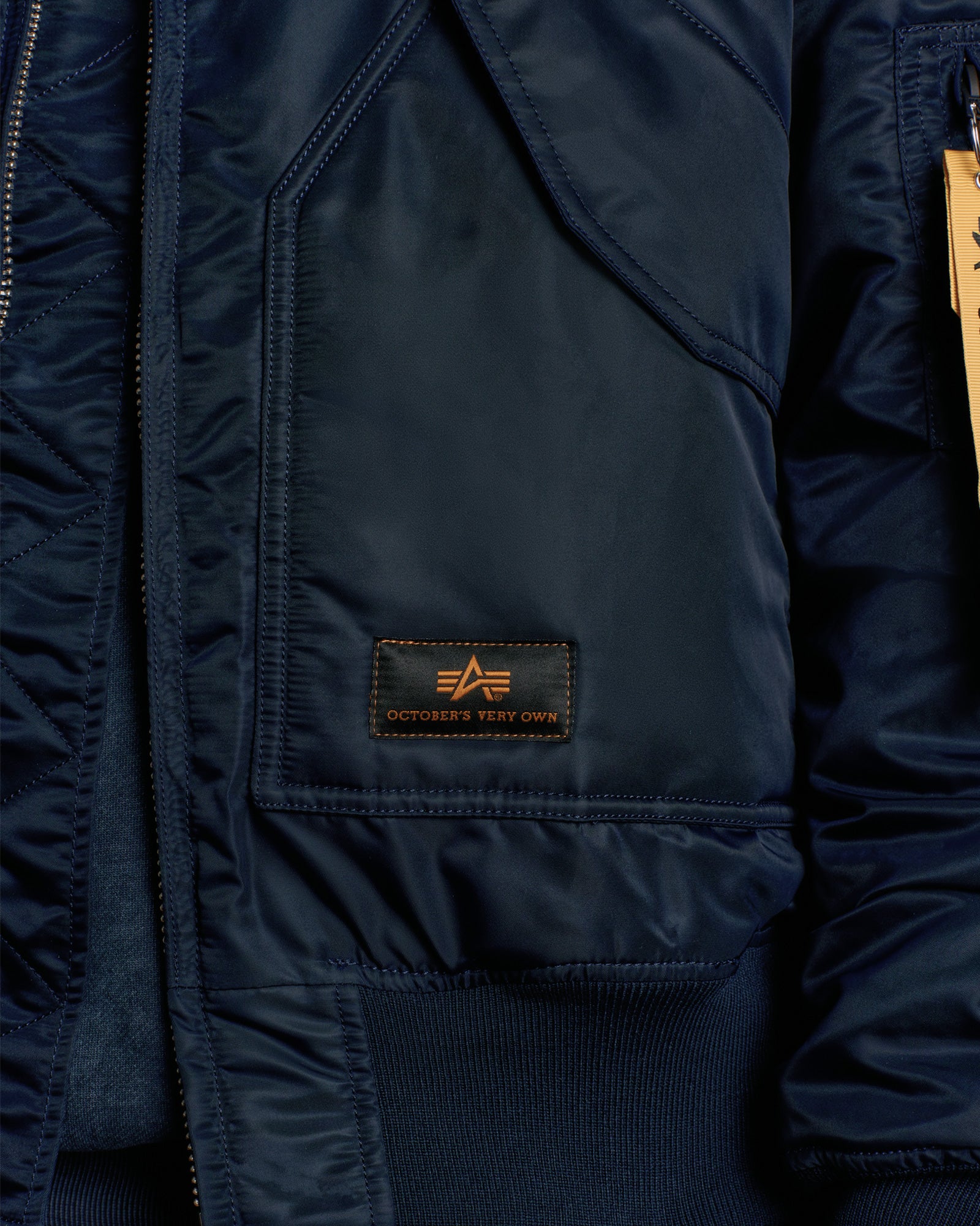 Alpha Industries CW 45/P Bomber Jacket - Replica Blue - Image 5