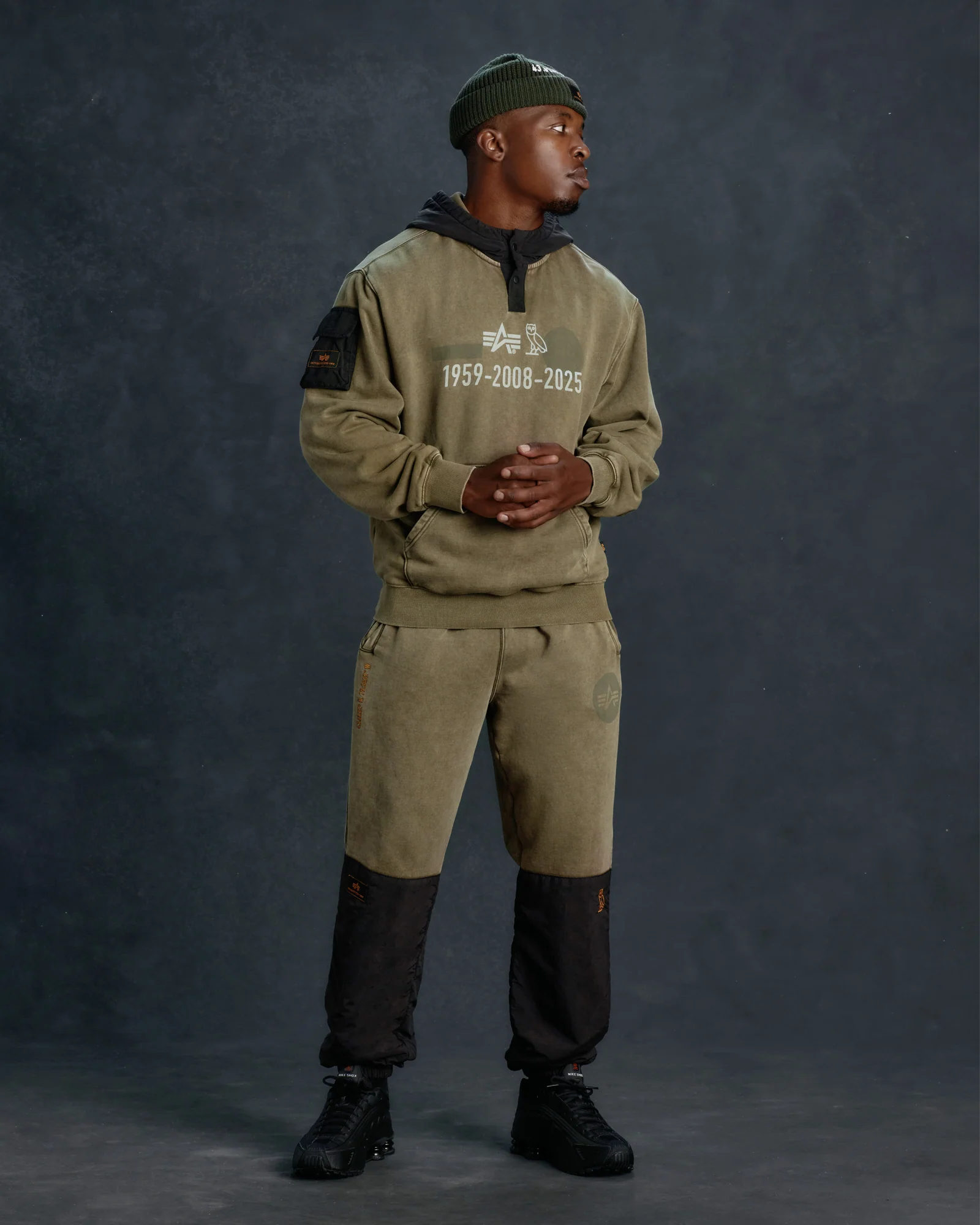 Alpha Industries Garment Dyed Pant - Olive Green - Image 5