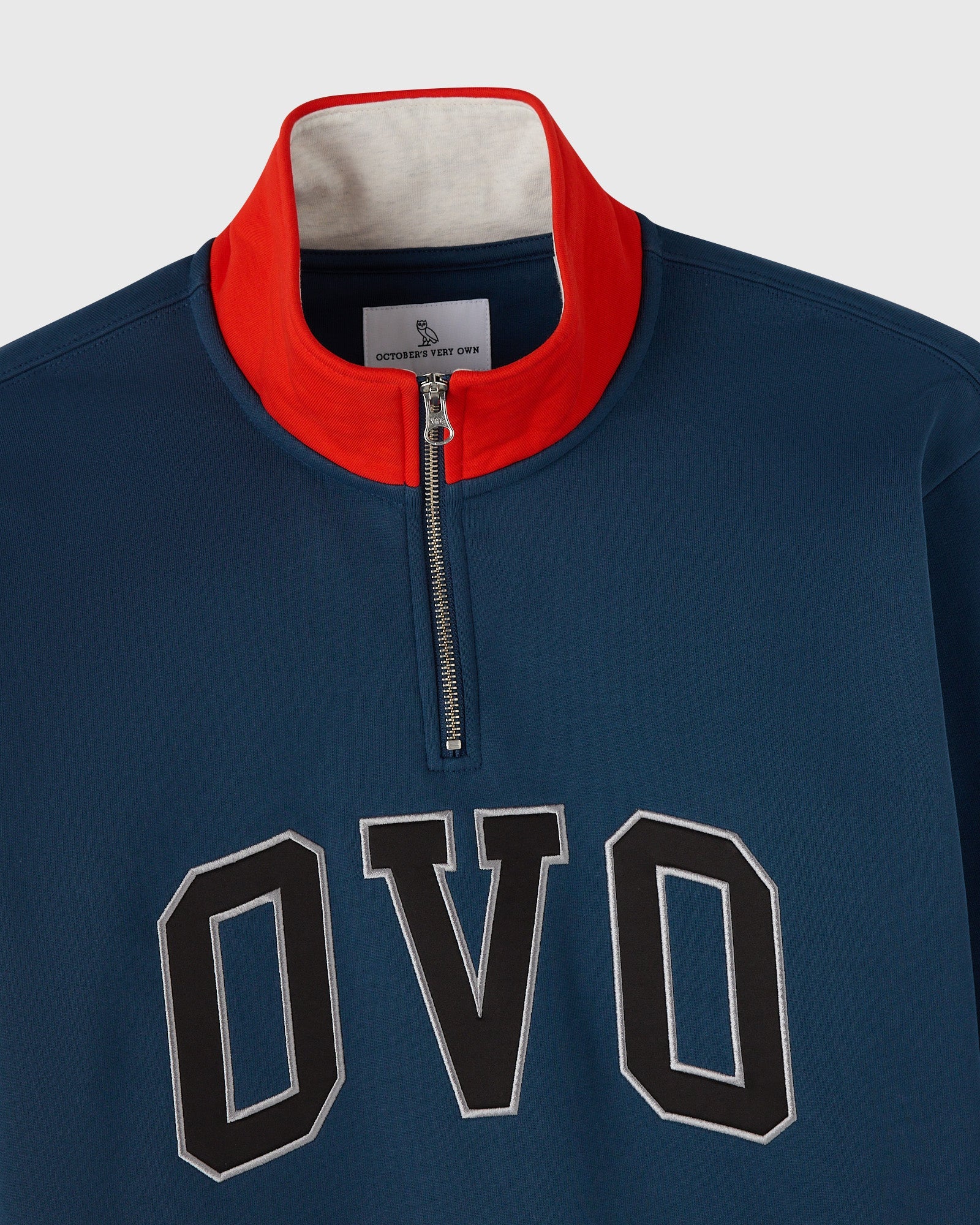 Arch OVO Quarter-Zip Mock Neck - Starling - Image 3