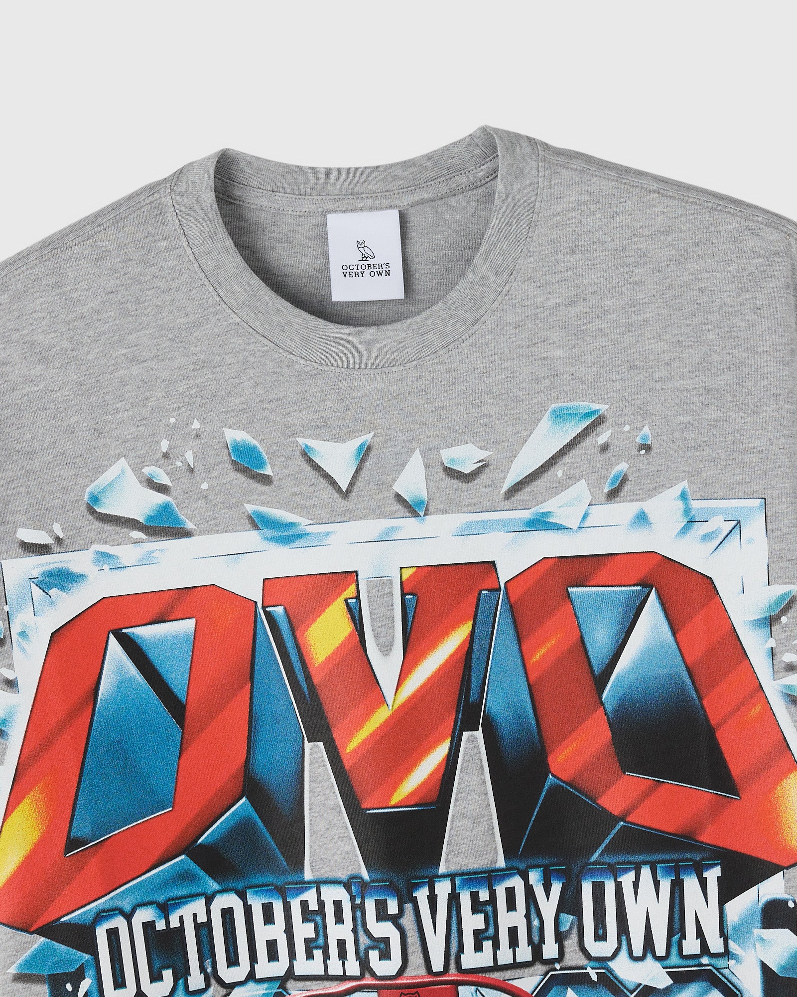 Shattered Backboard Tee - Heather Grey - Image 2