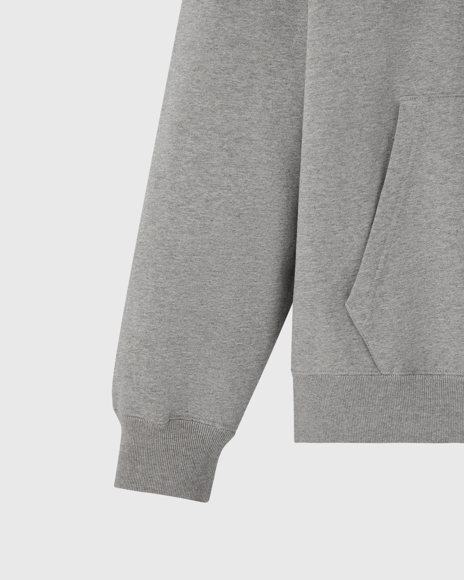 Classic Full-Zip Hoodie - Heather Grey - Image 3