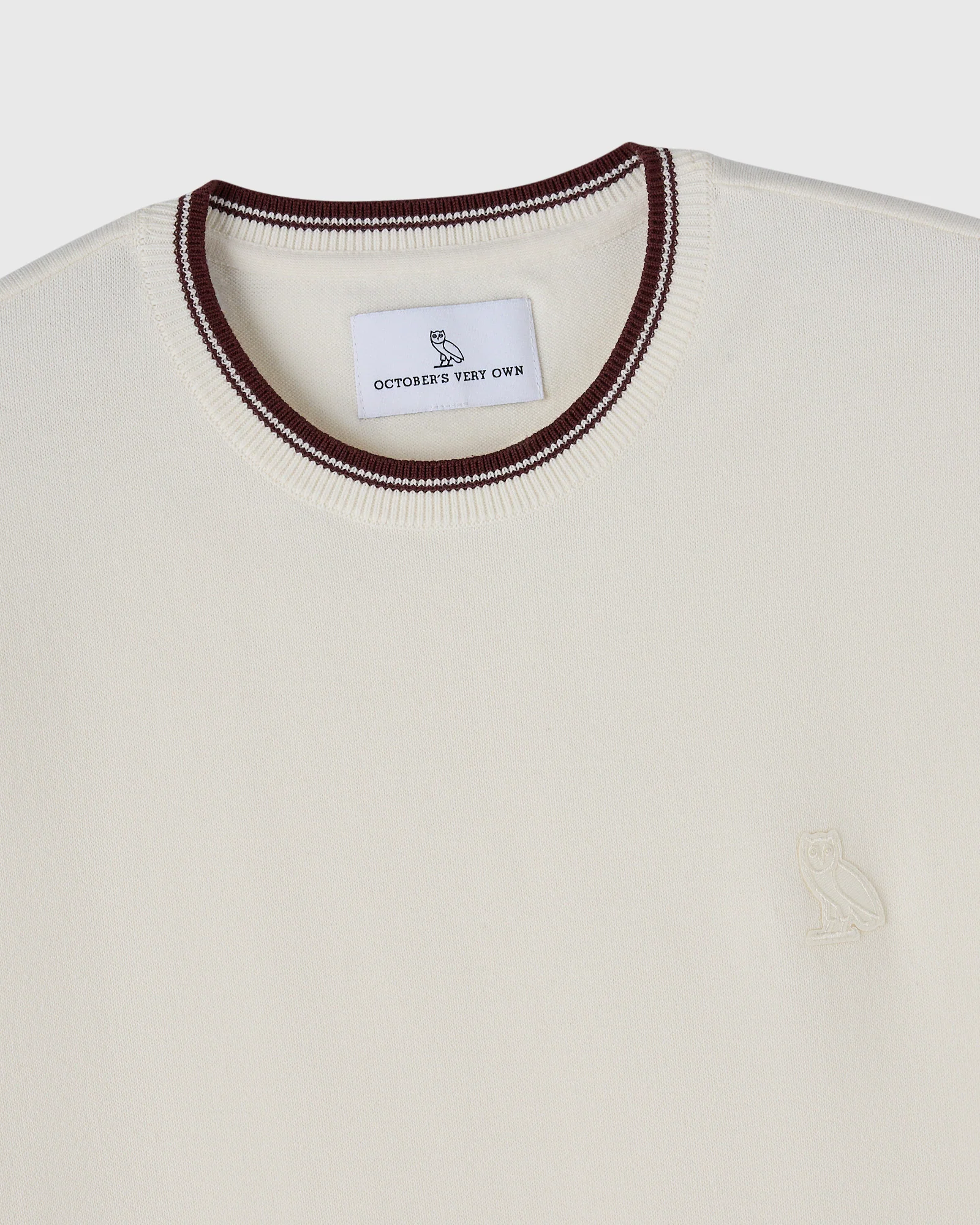 Classic Owl Sweater Tee - Cream - Image 2