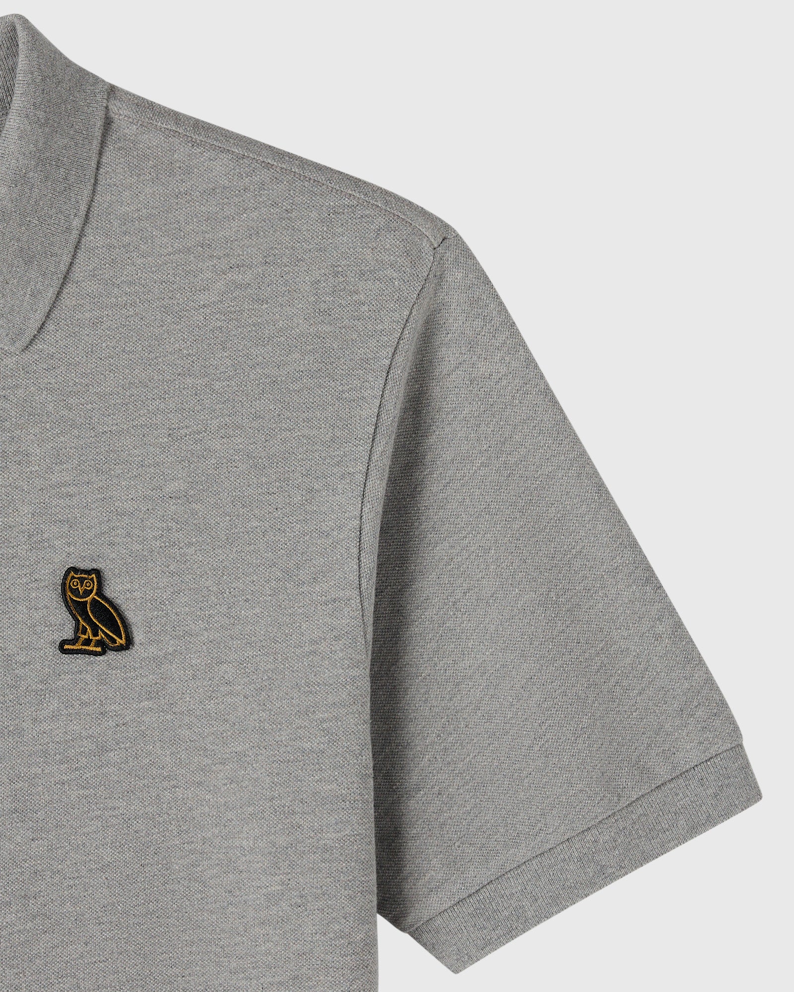 Classic Polo - Heather Grey - Image 3