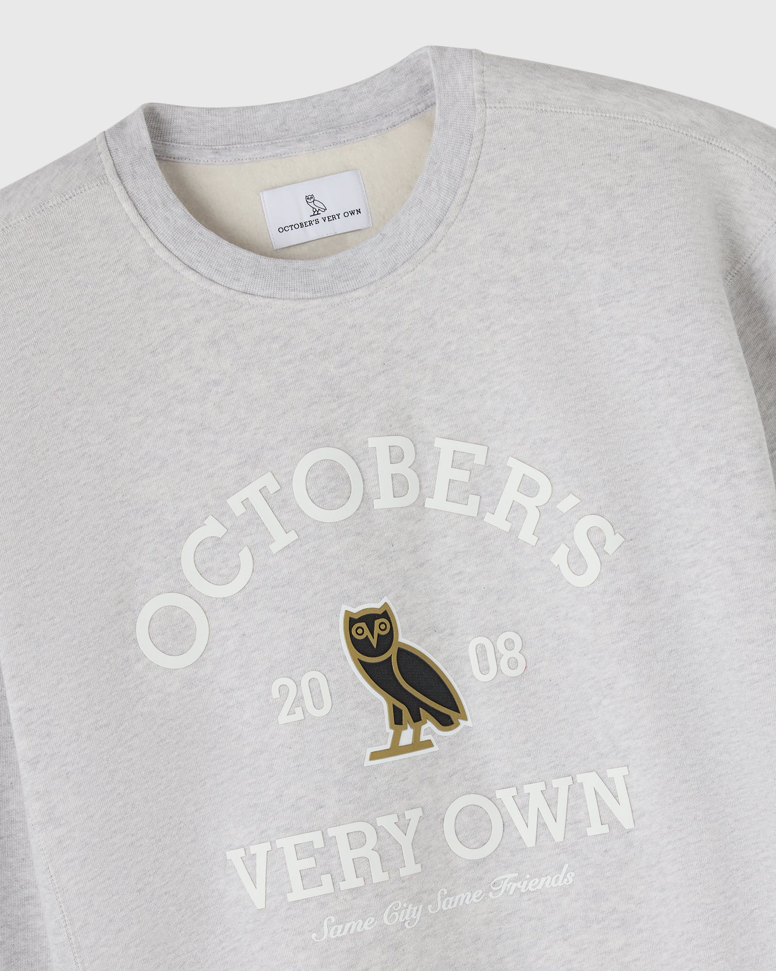 Collegiate Crewneck - Ash Heather Grey - Image 2