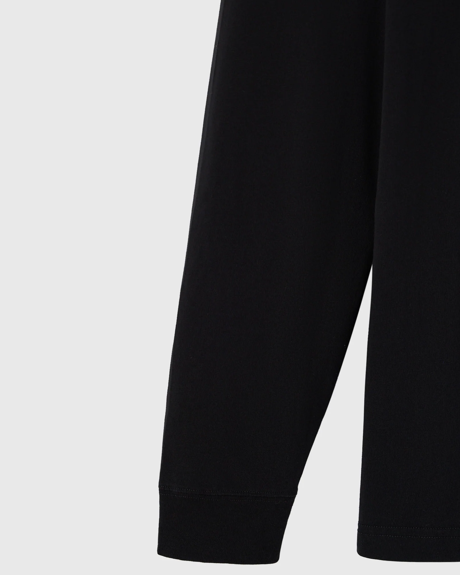 Collegiate Long-Sleeve Tee - Black - Image 3
