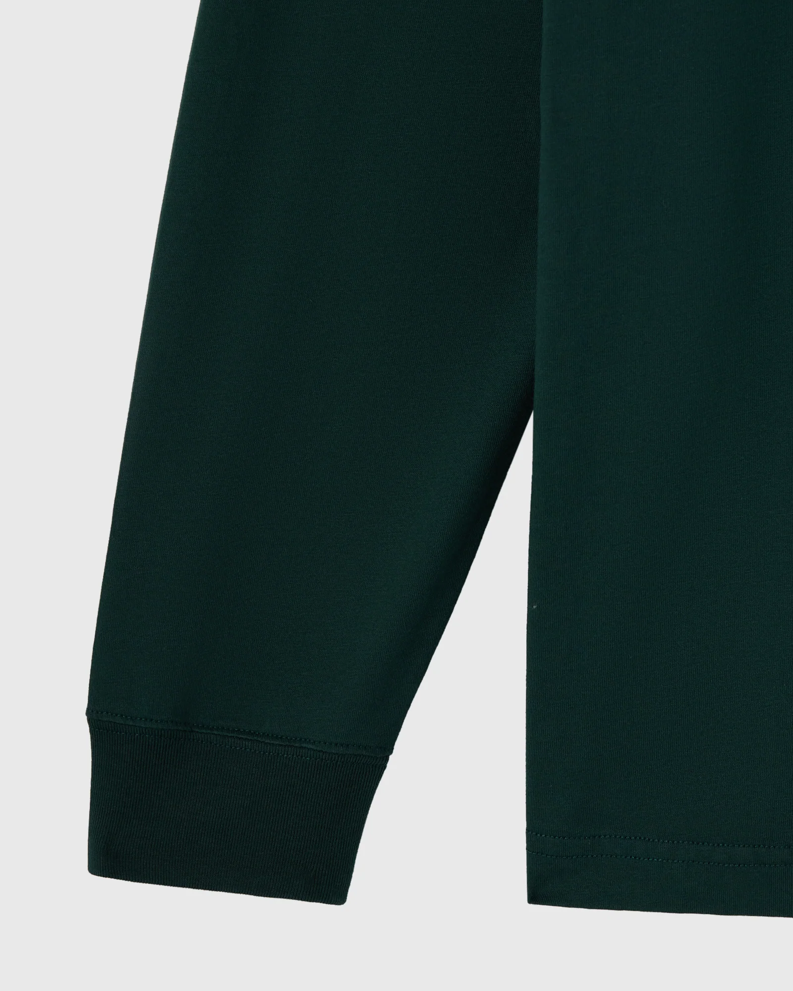 Collegiate Long-Sleeve Tee - Midnight Green - Image 3