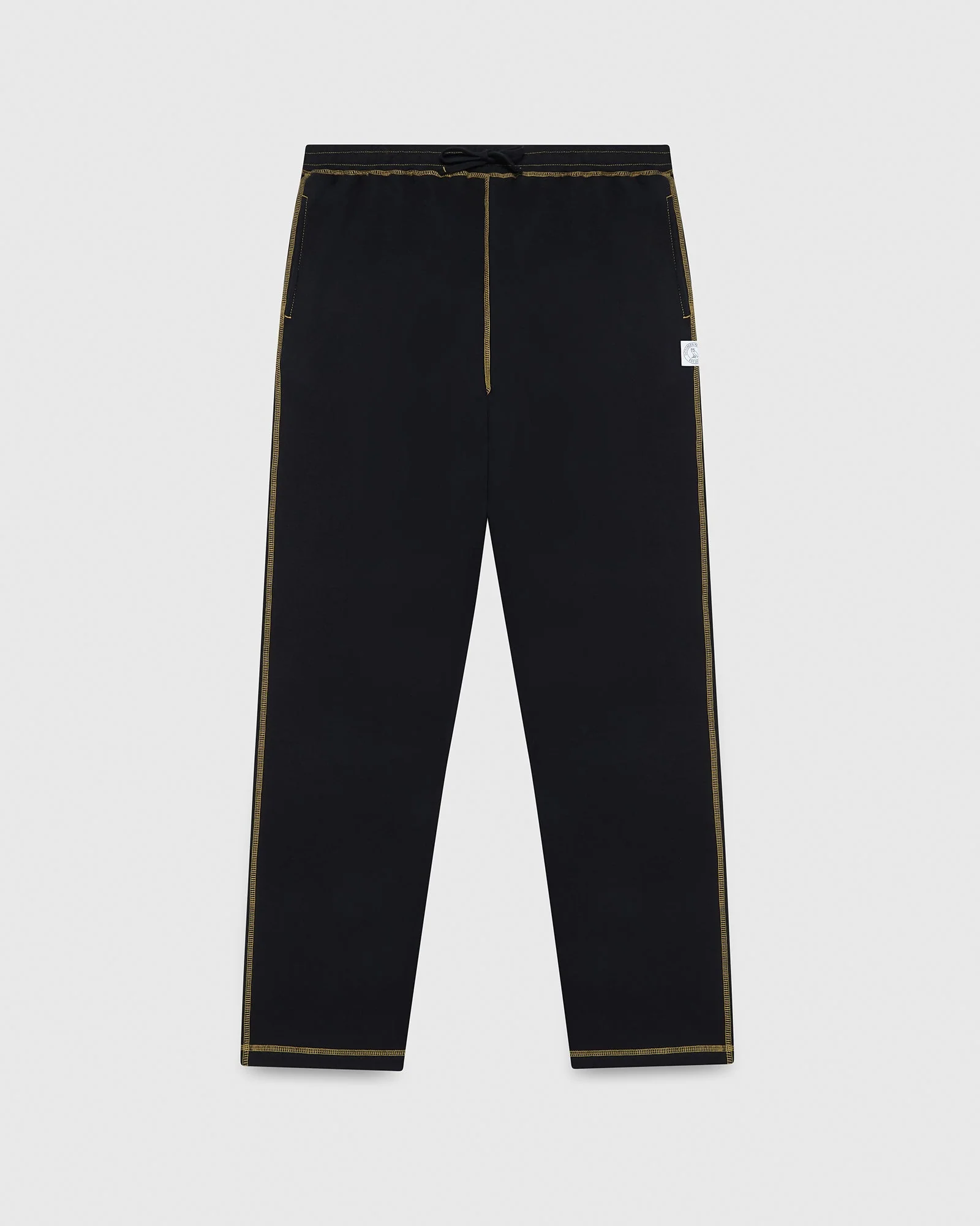 Contrast Stitch Open Hem Sweatpant - Image 2