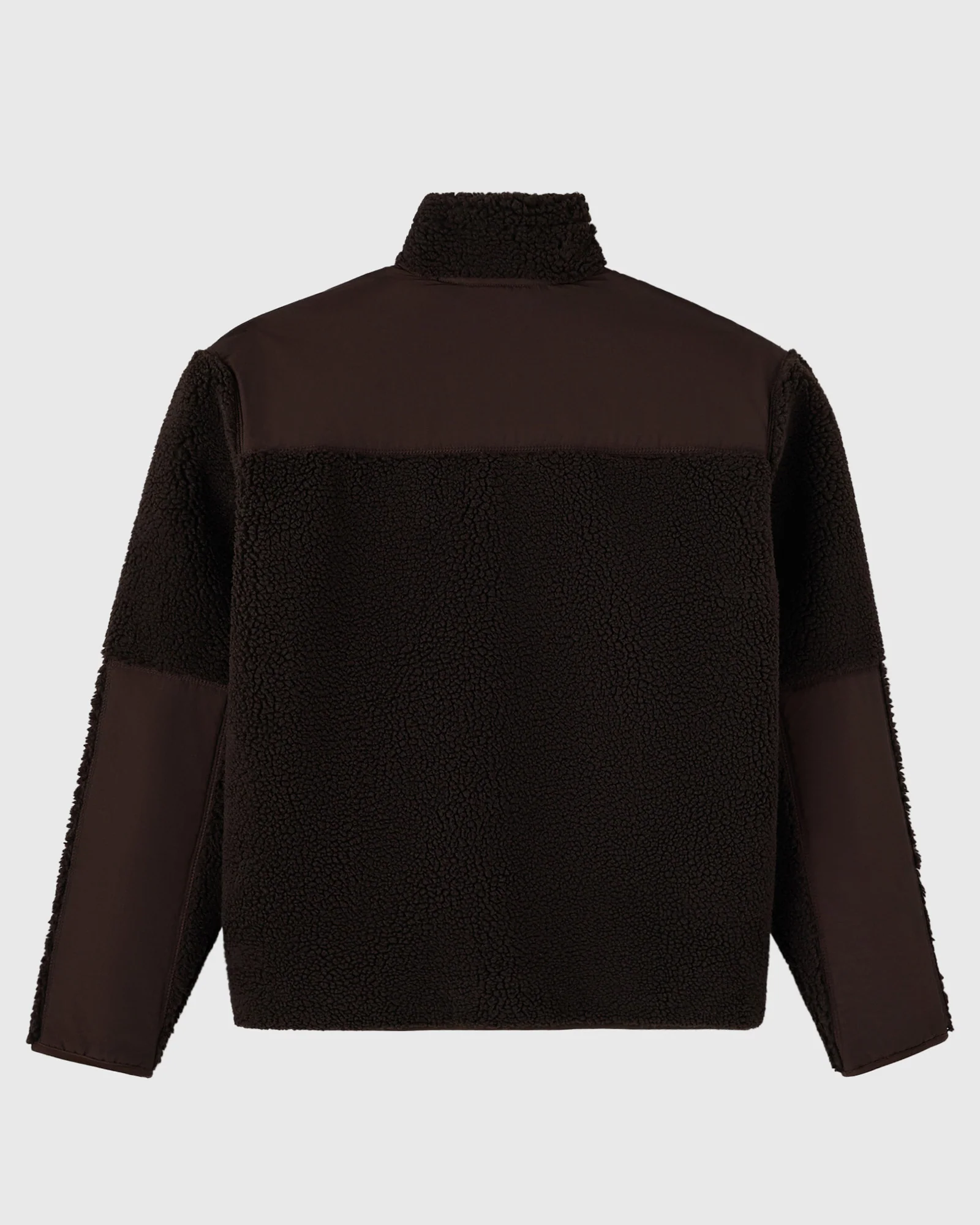 DEEP PILE SHERPA JACKET - BLACK COCO - Image 4