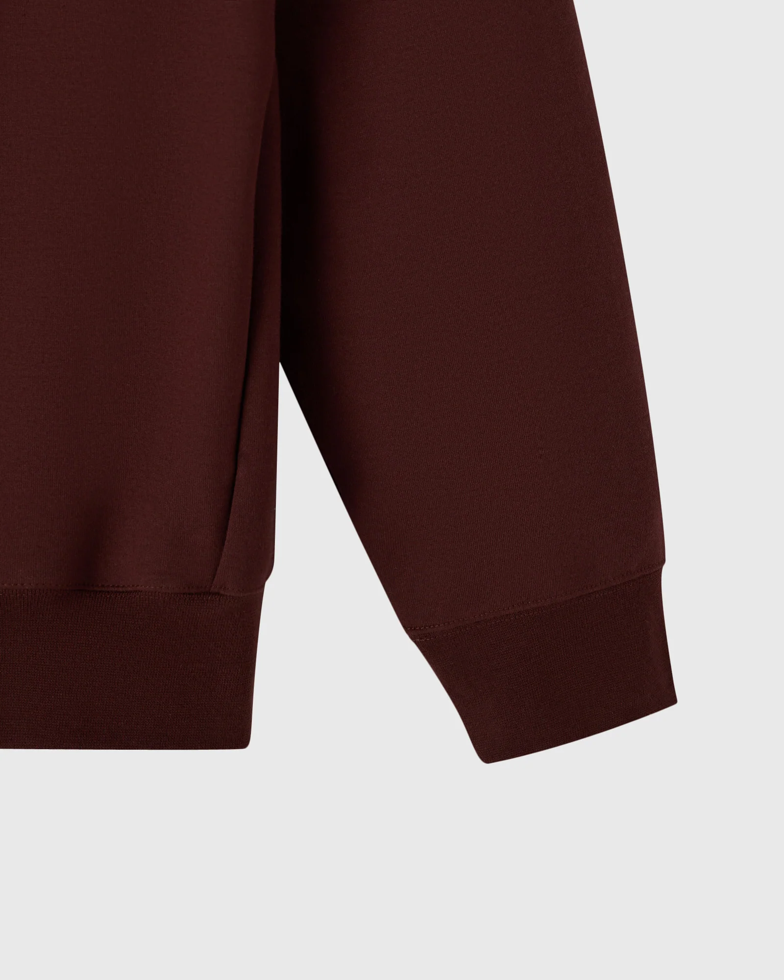 Double Knit Script Hoodie - Cocoa - Image 2