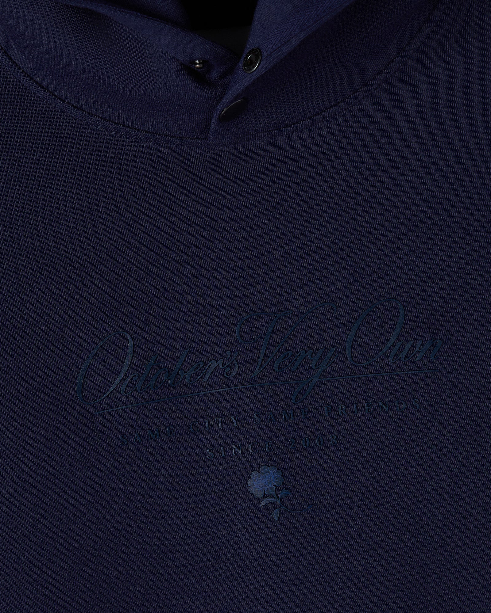 Double Knit Script Hoodie - Starling - Image 2