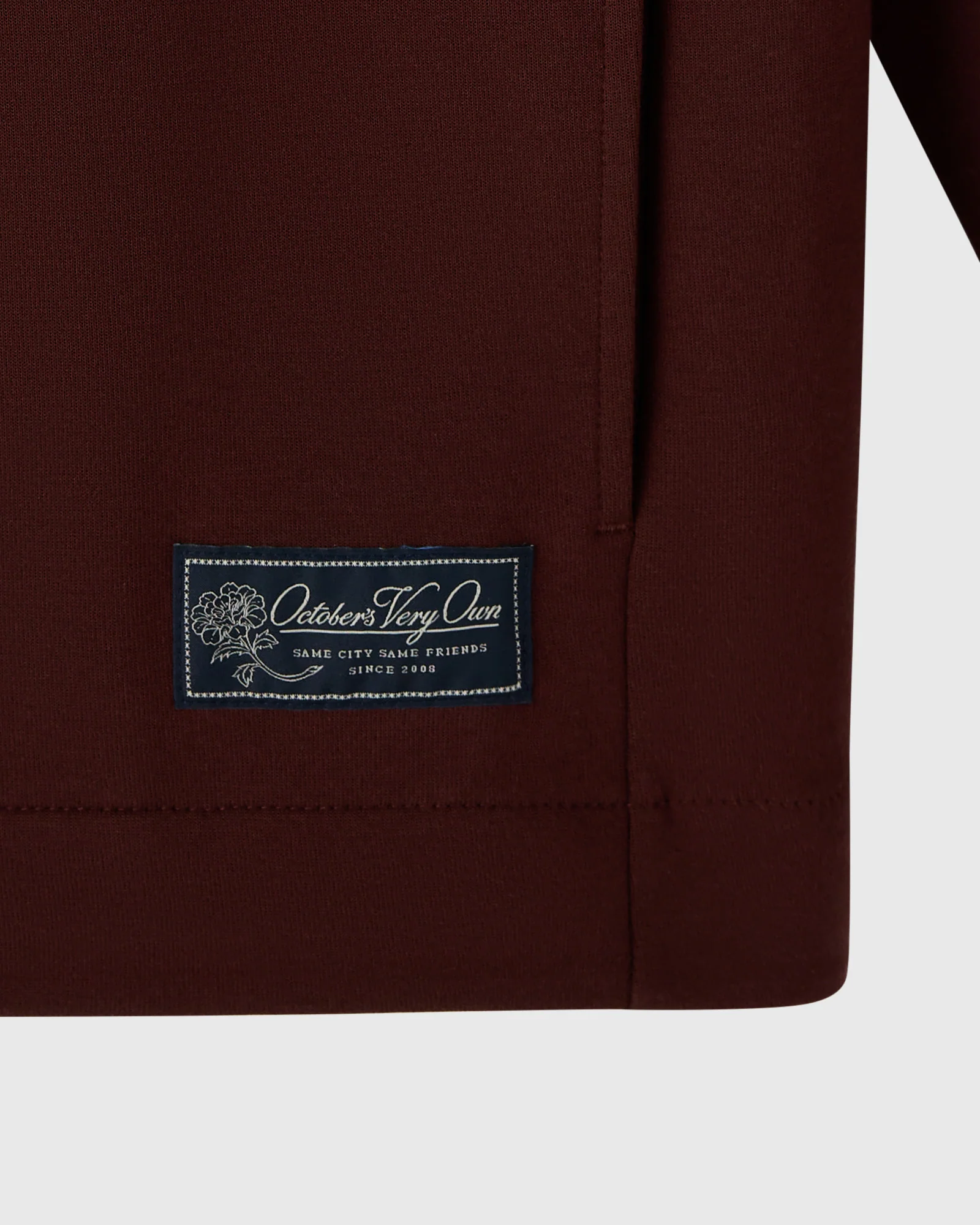 Double Knit Script Overshirt - Cocoa - Image 6