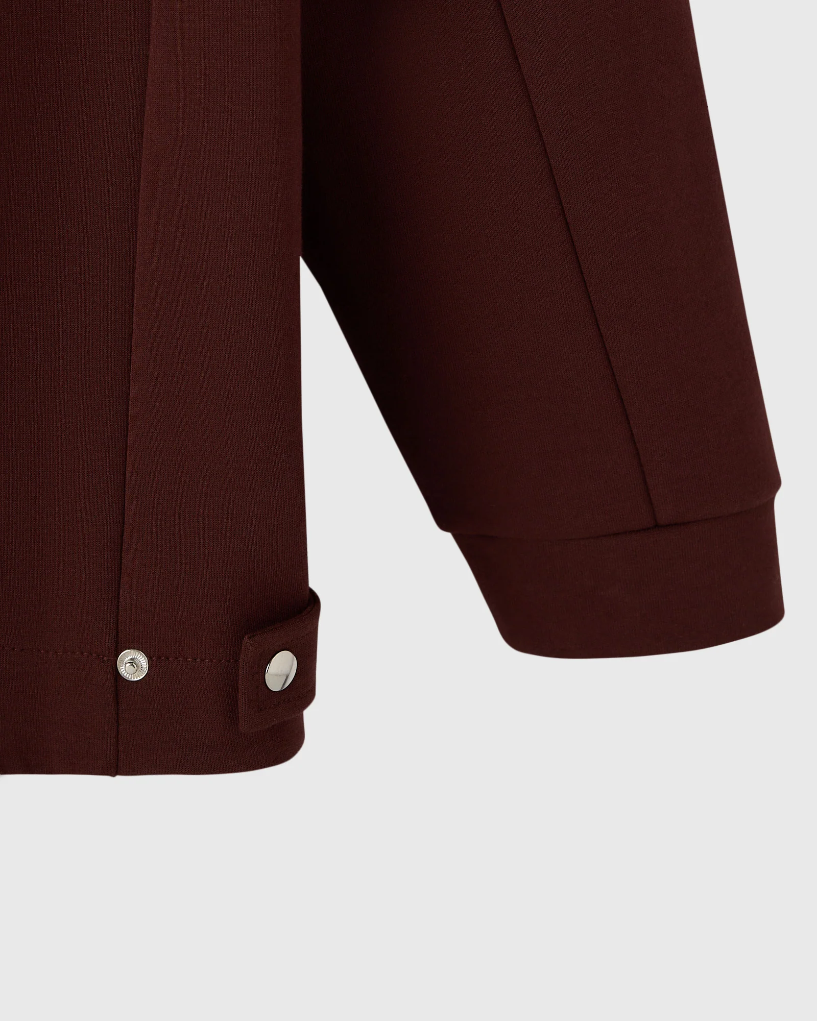 Double Knit Script Overshirt - Cocoa - Image 7