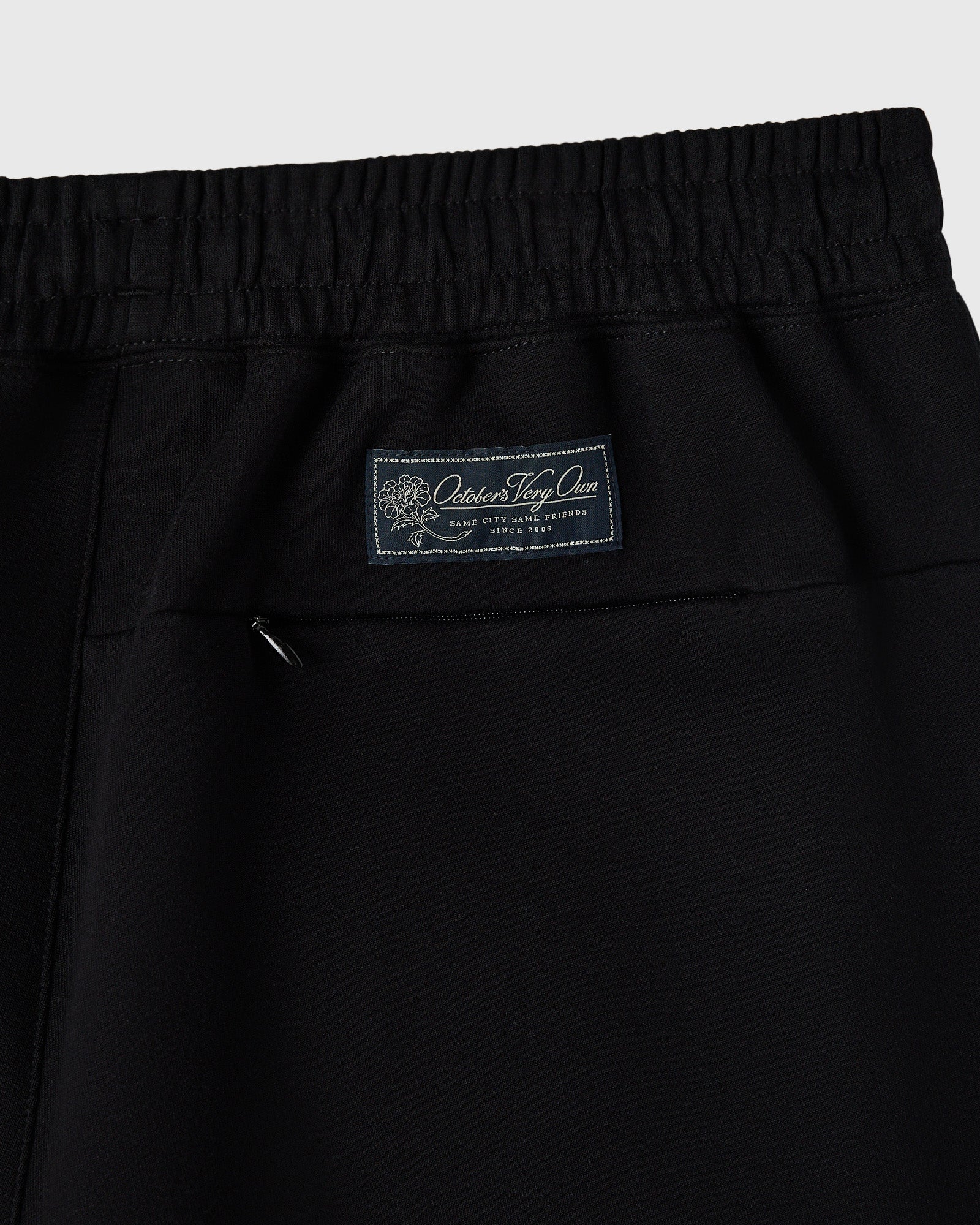 Double Knit Script Sweatpant - Black - Image 2