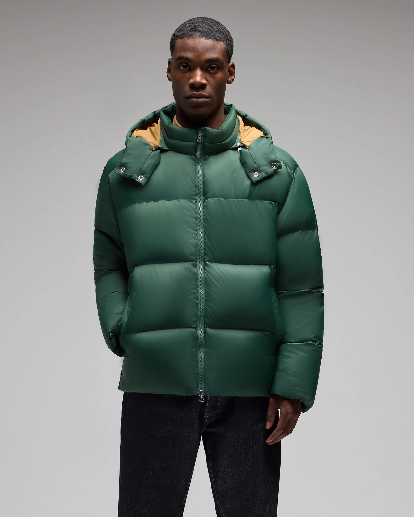 Contrast Bounce Jacket - Green - Image 3