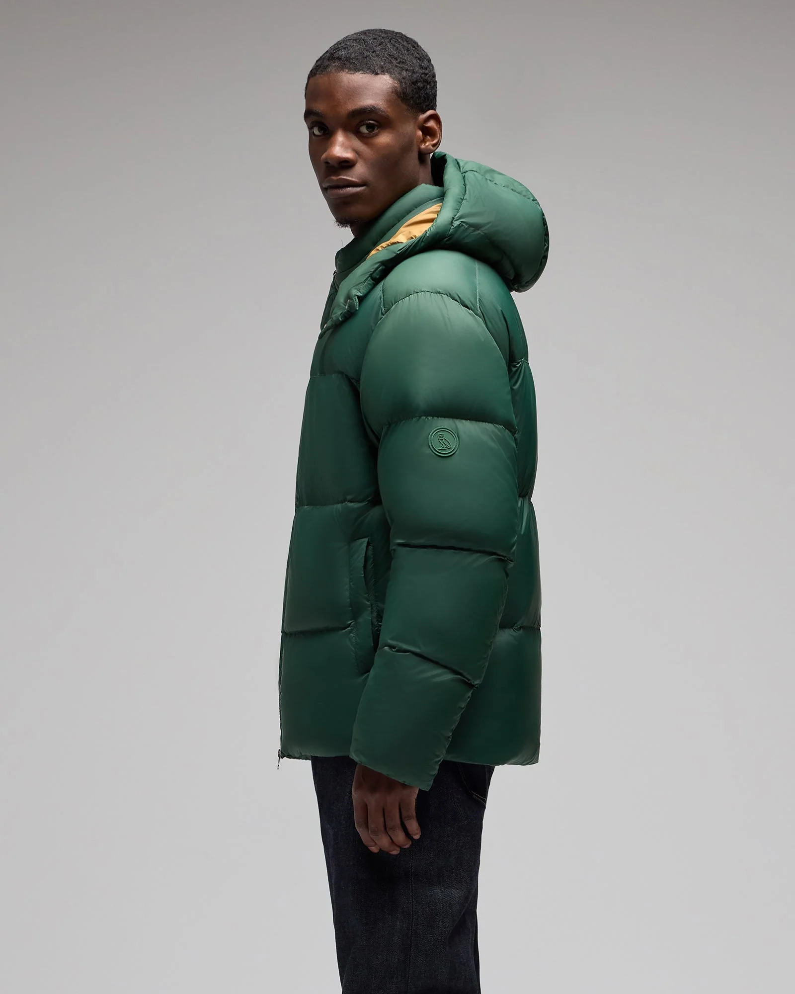Contrast Bounce Jacket - Green - Image 4