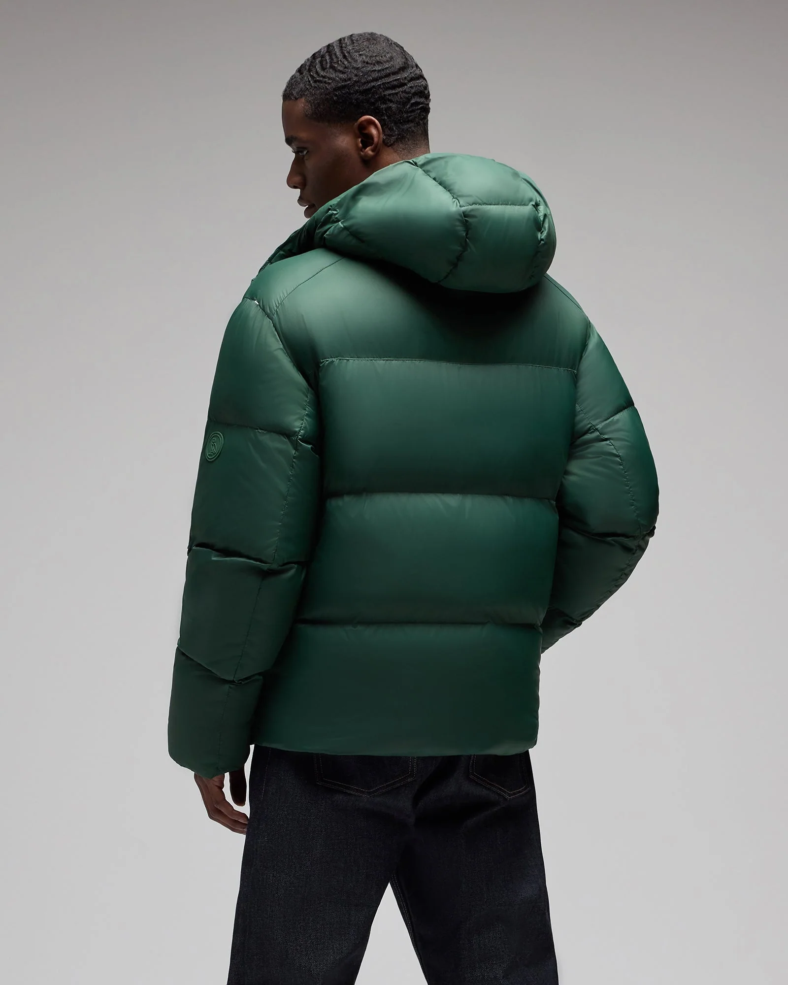 Contrast Bounce Jacket - Green - Image 5