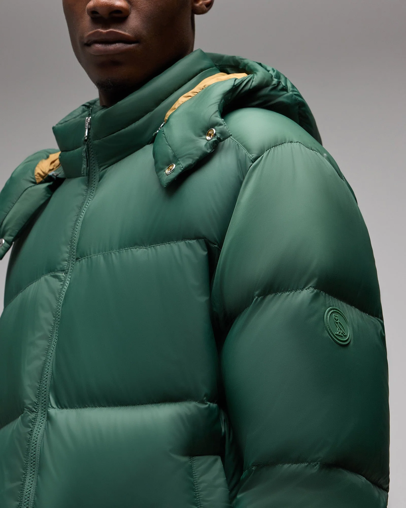 Contrast Bounce Jacket - Green - Image 6