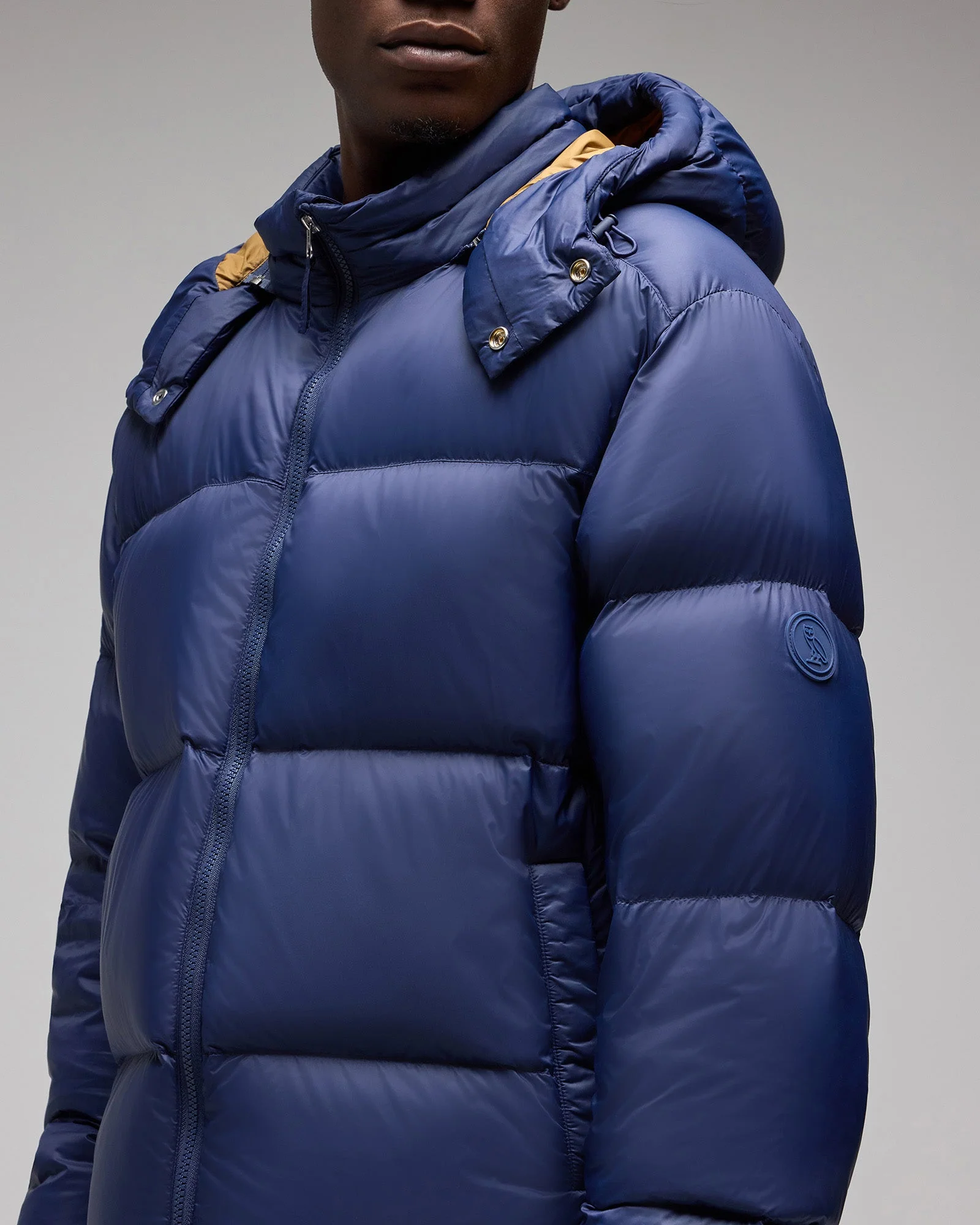 Contrast Bounce Jacket - Navy - Image 6