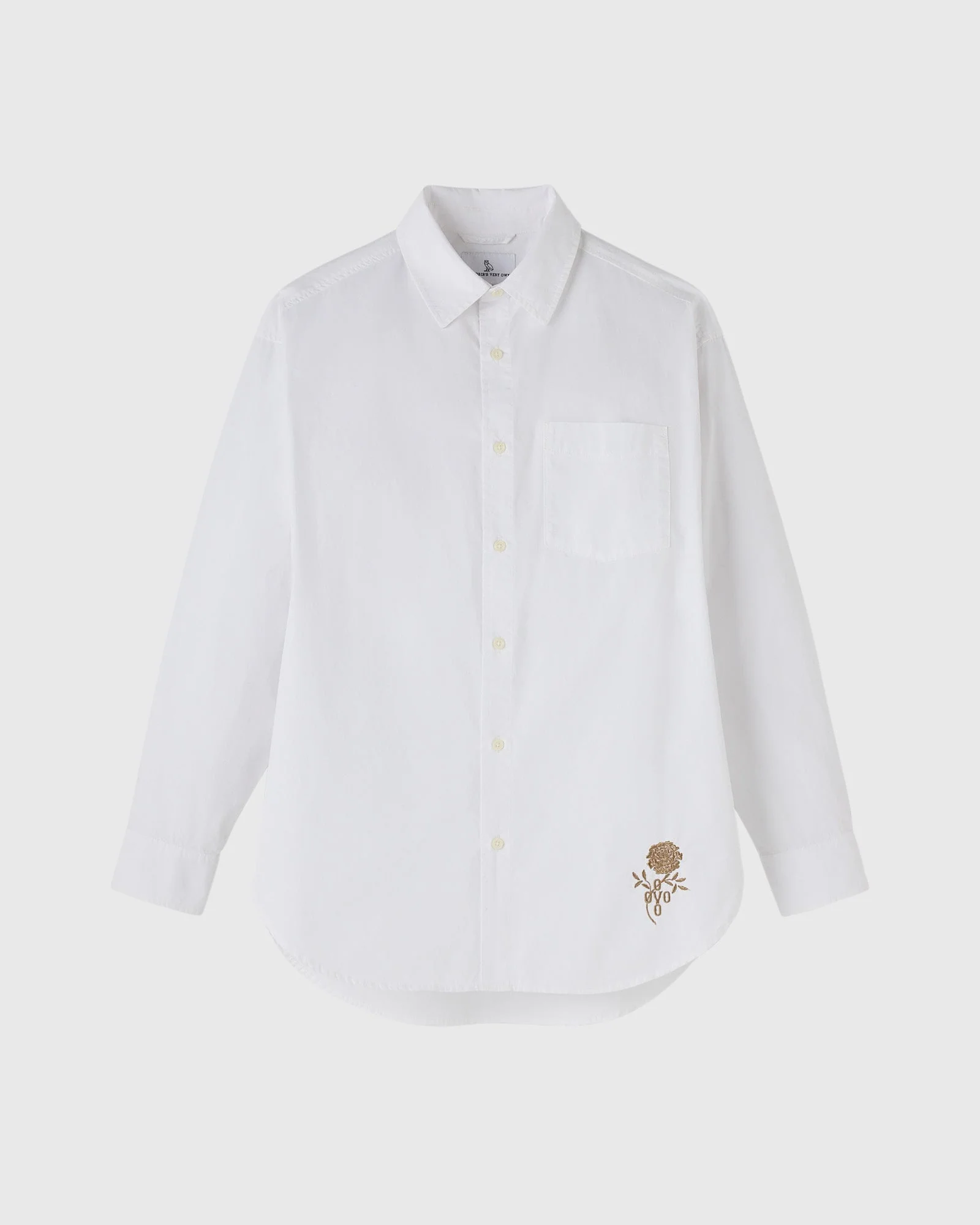 Garment Dyed Pom Pom Marigold Shirt - Image 2