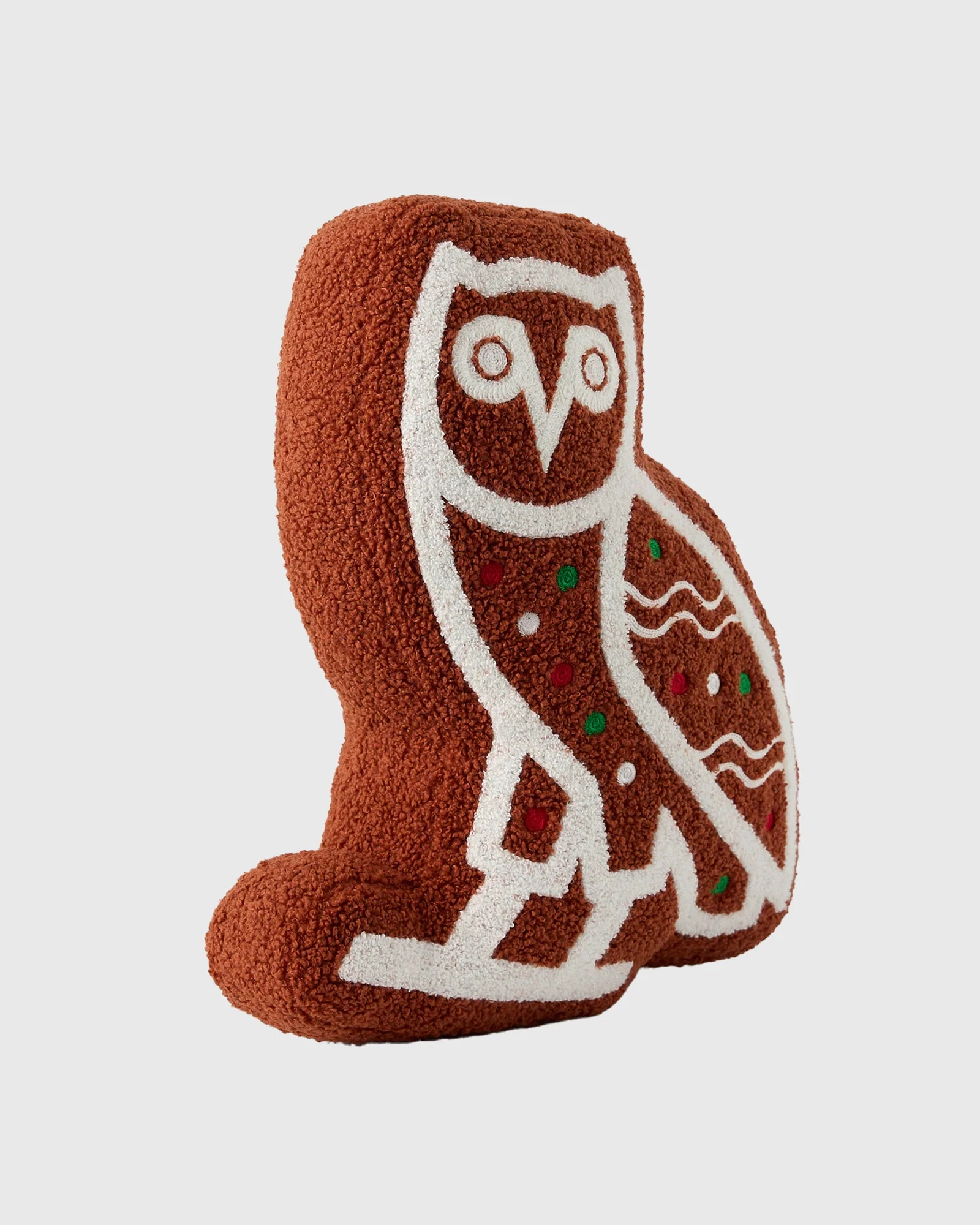 Gingerbread Owl Cushion - Gingerbread - Image 2