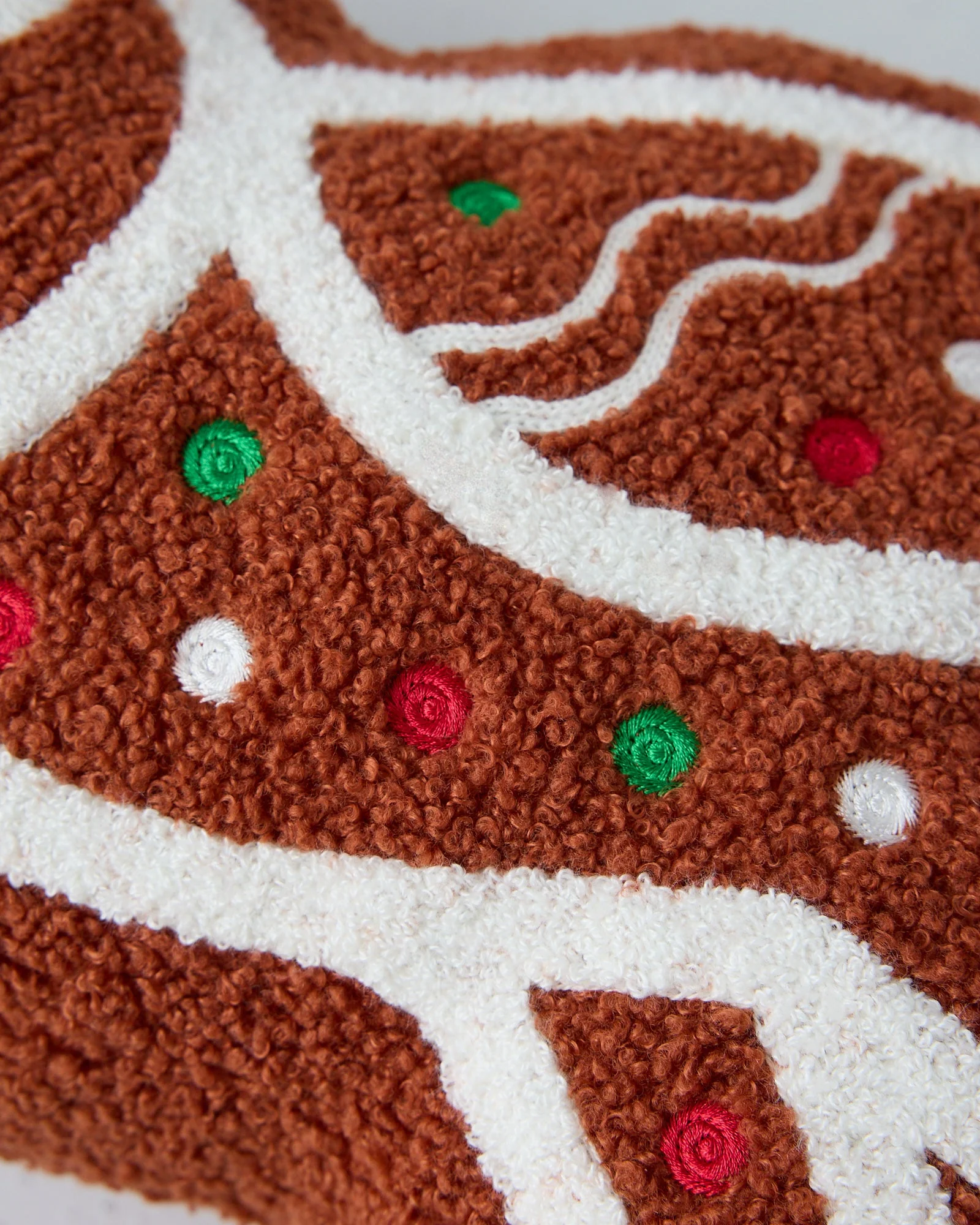 Gingerbread Owl Cushion - Gingerbread - Image 3