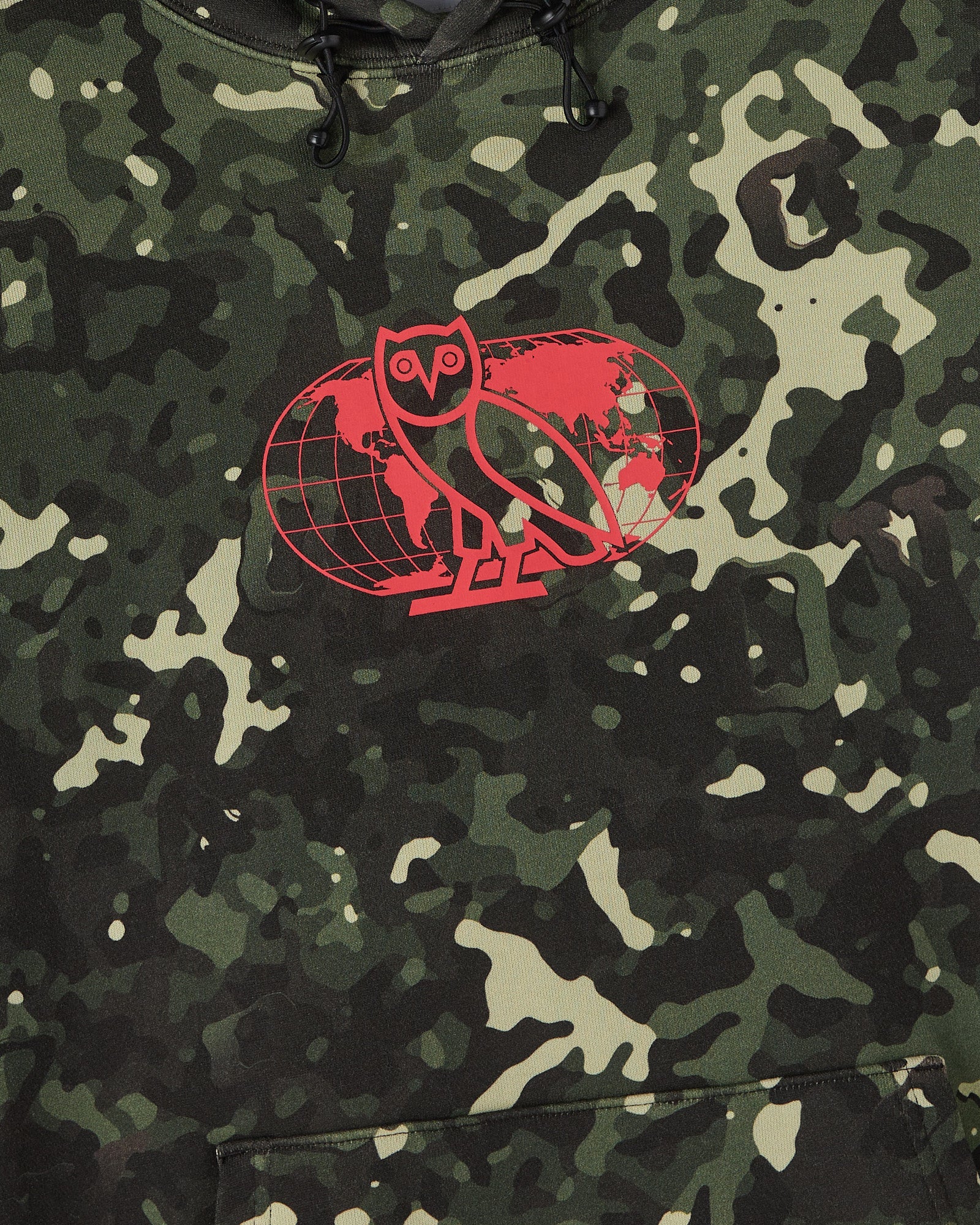 OVO International Terry Hoodie - Camo - Image 3