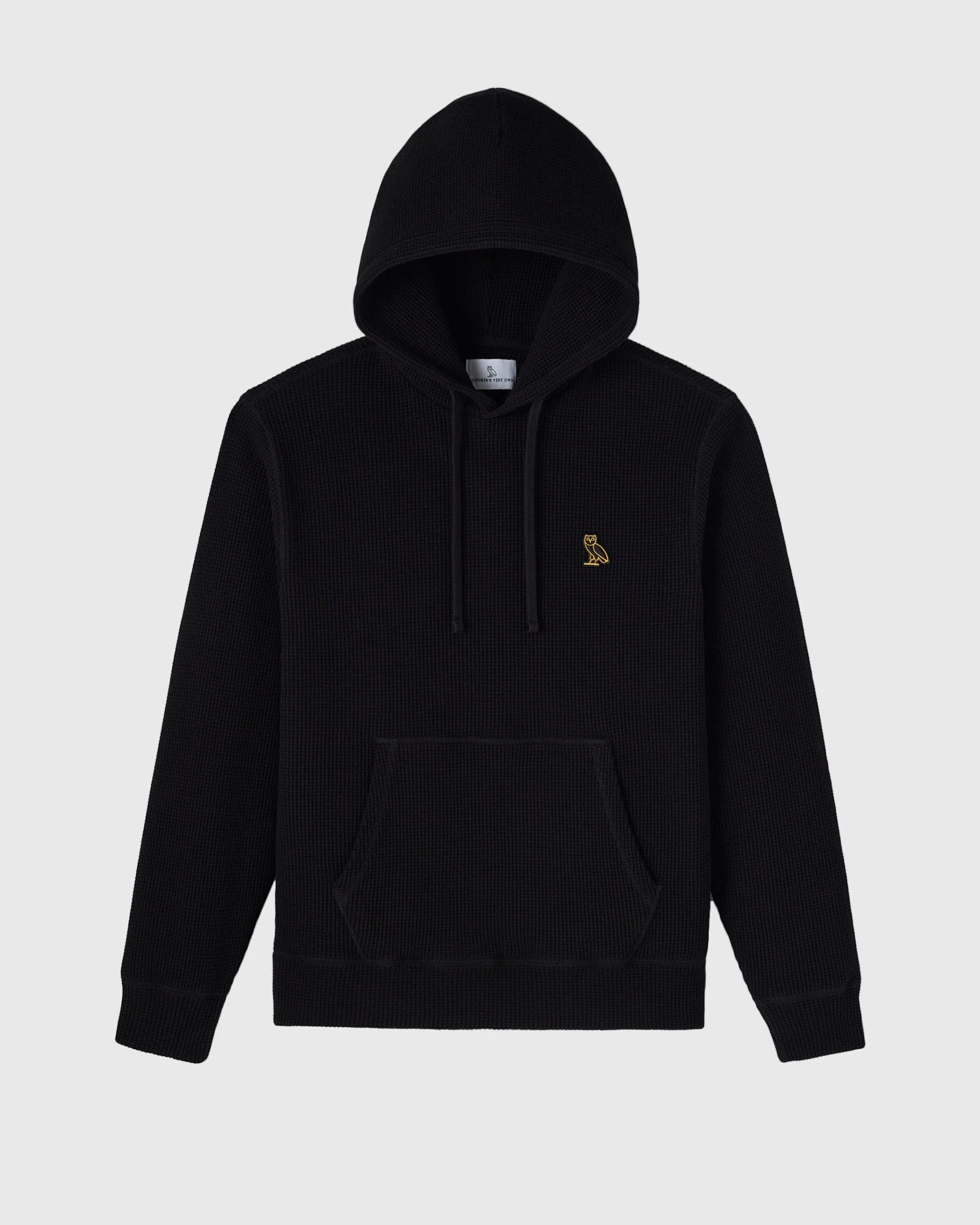 Jersey Lined Waffle Hoodie - Image 3