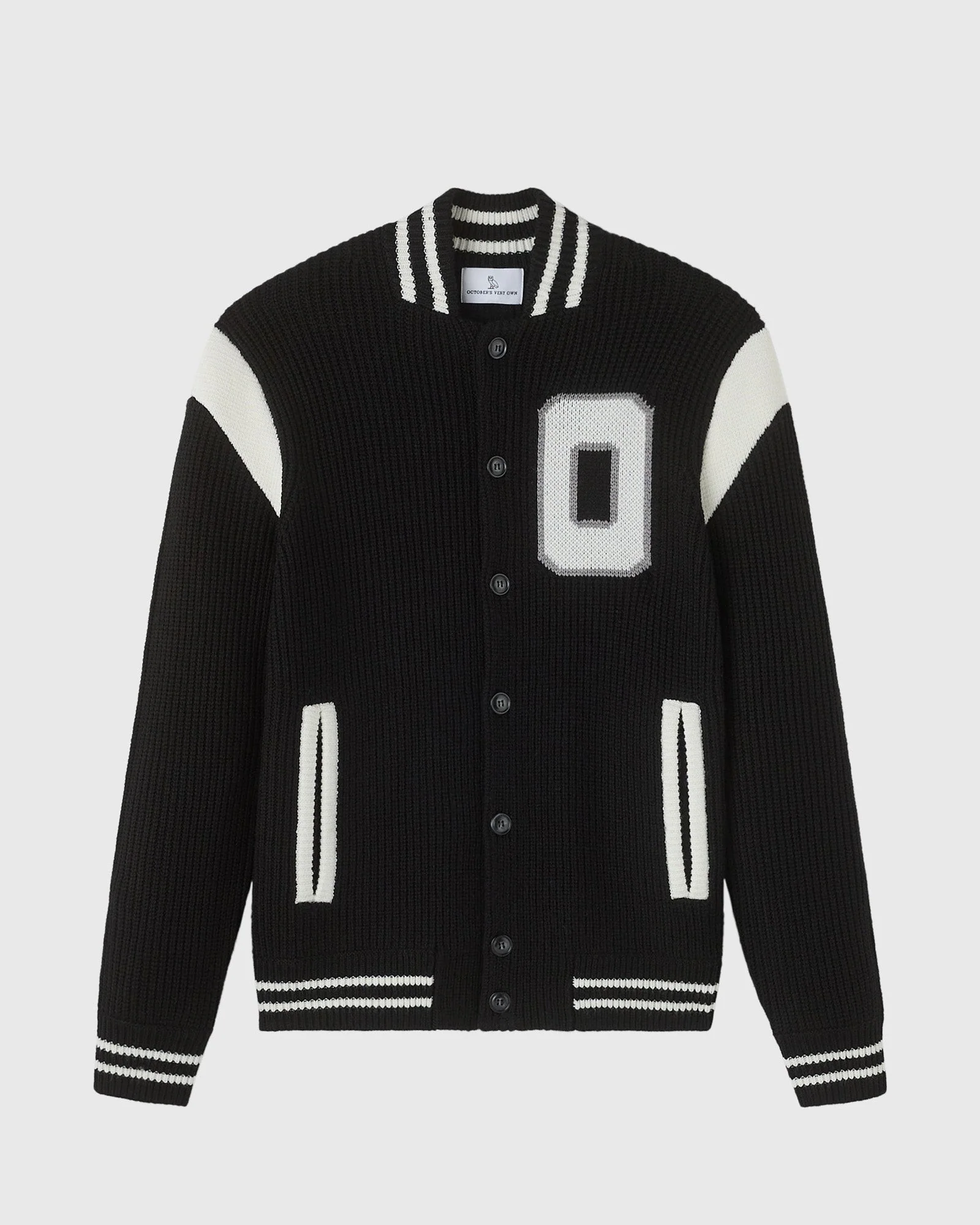 Knit Varsity Jacket
