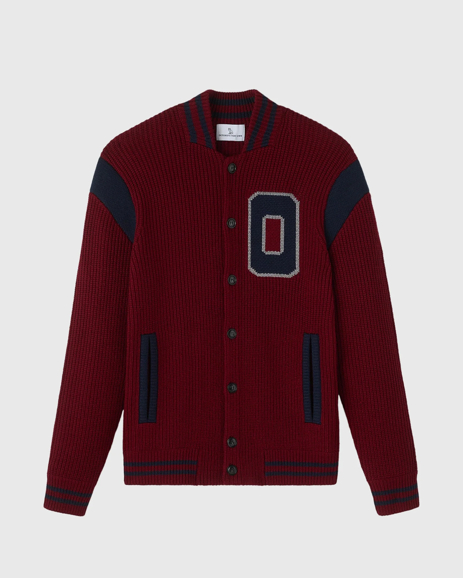 Knit Varsity Jacket - Image 2