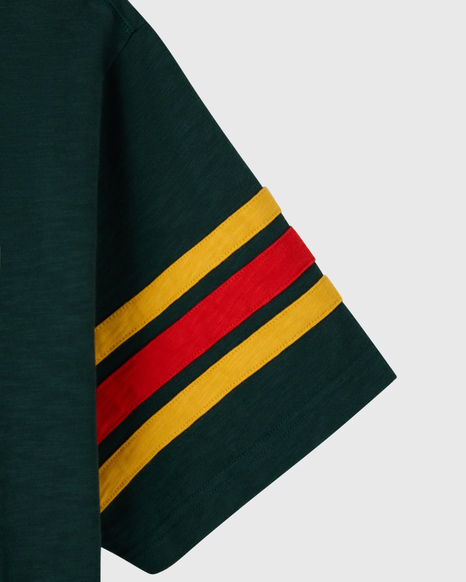 Last Ones Laughing Football Tee - Midnight Green - Image 6