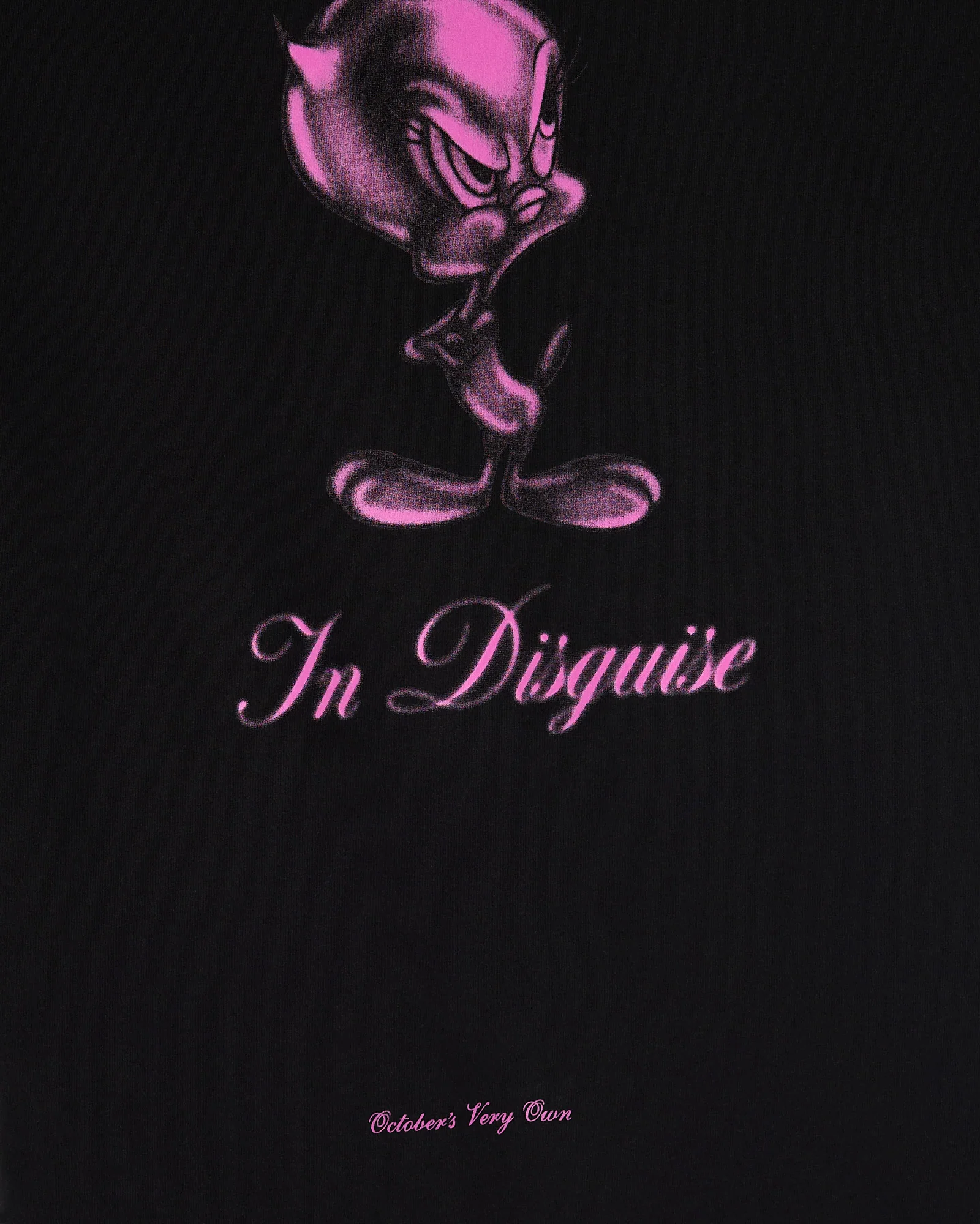 Looney Tunes Tweety Bird Airbrush Tee - Black - Image 4