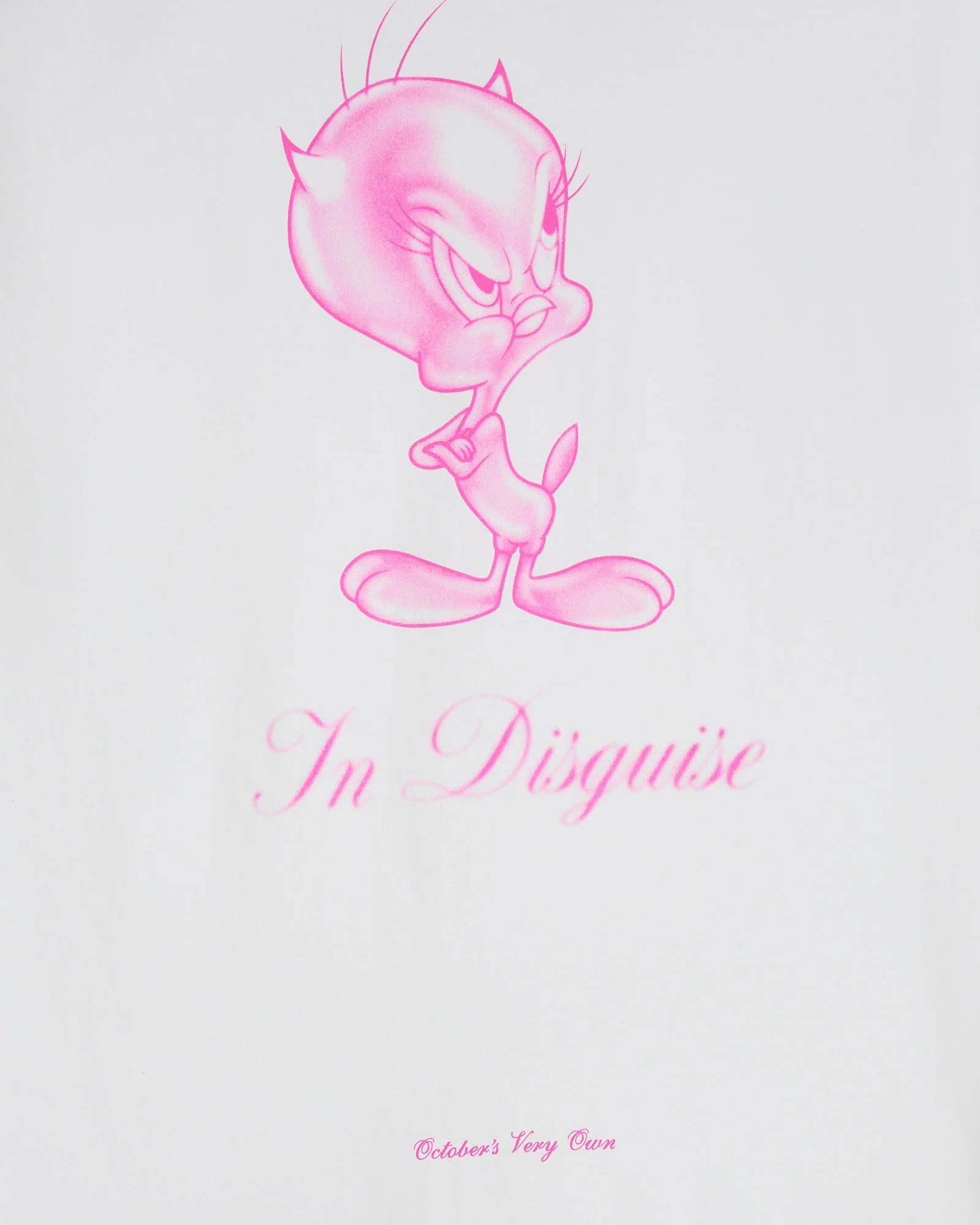Looney Tunes Tweety Bird Airbrush Tee - White - Image 4