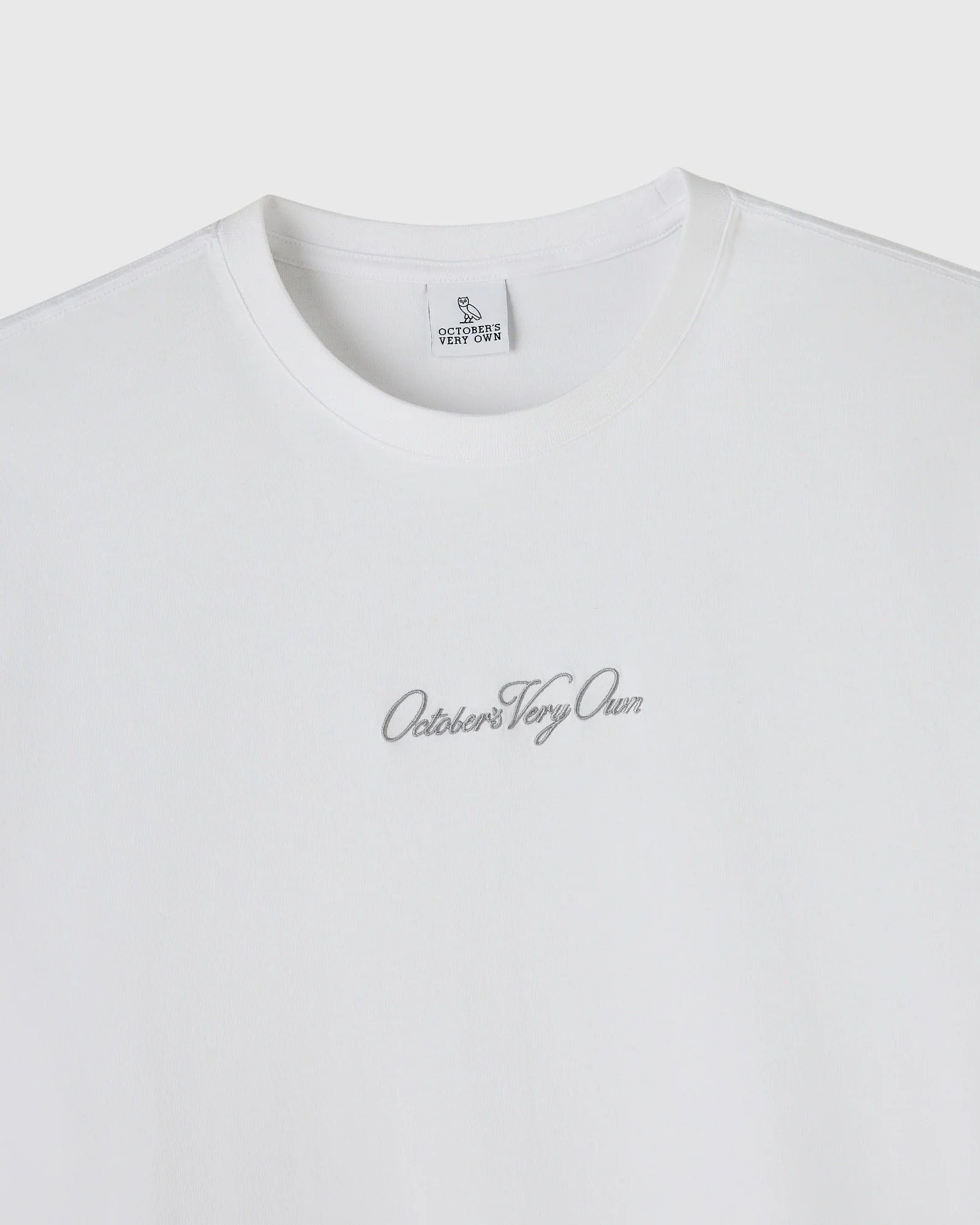 Luxe Jersey Script Tee - White - Image 3