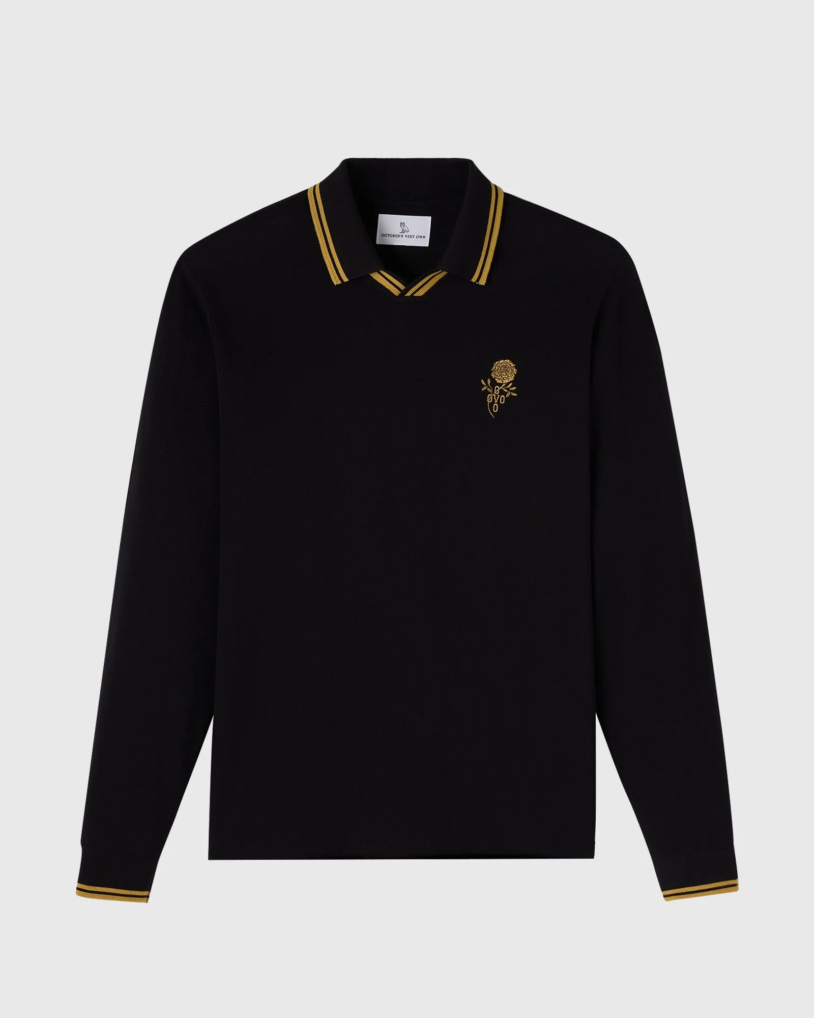 Marigold Long-Sleeve Polo - Image 2