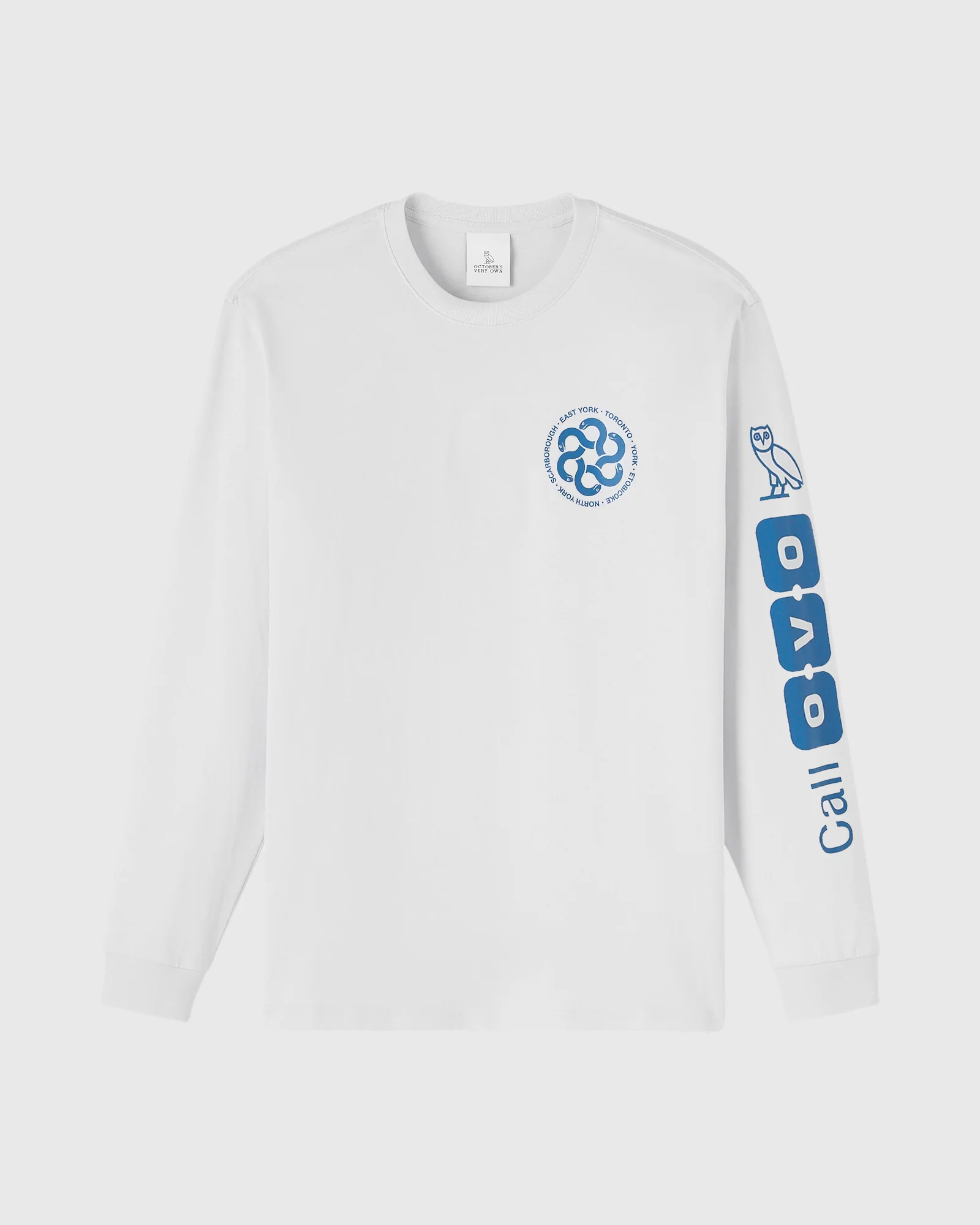 Metropolitan Long-Sleeve Tee - White - Image 2