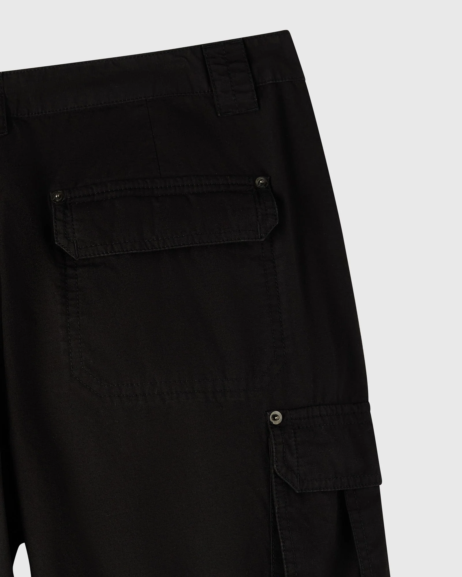 Multi Pocket Cargo Pant - Black - Image 9