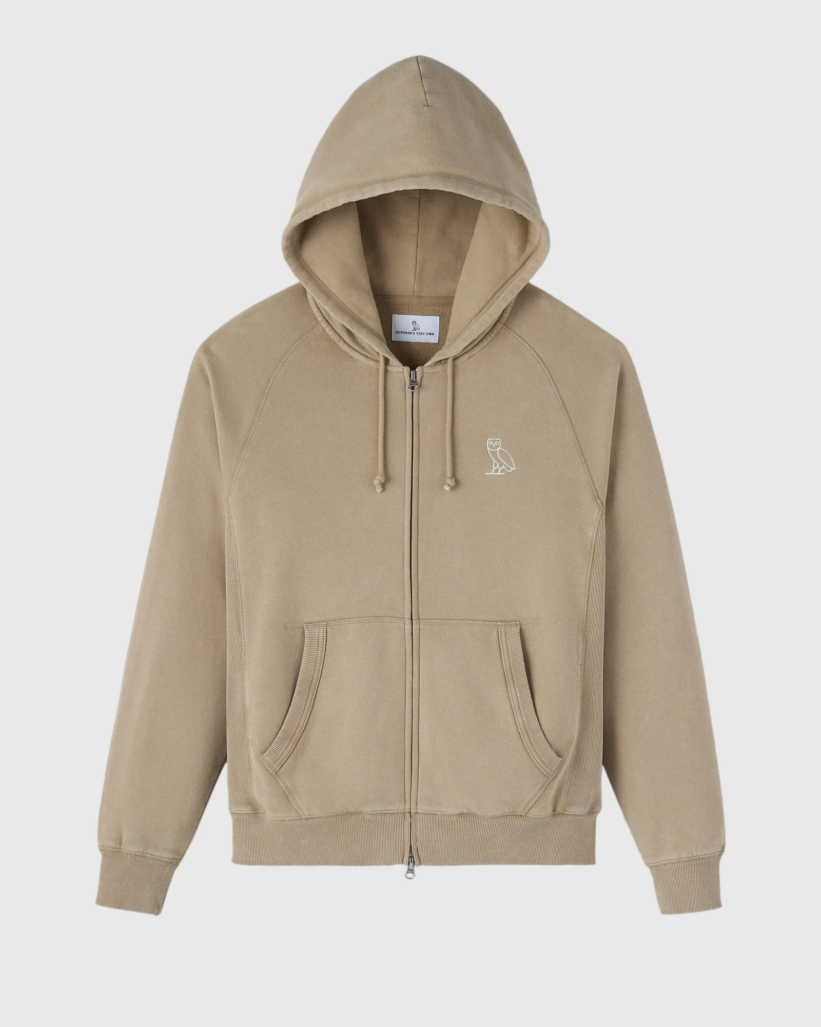 Muskoka Raglan Full-Zip Hoodie - Sandstone