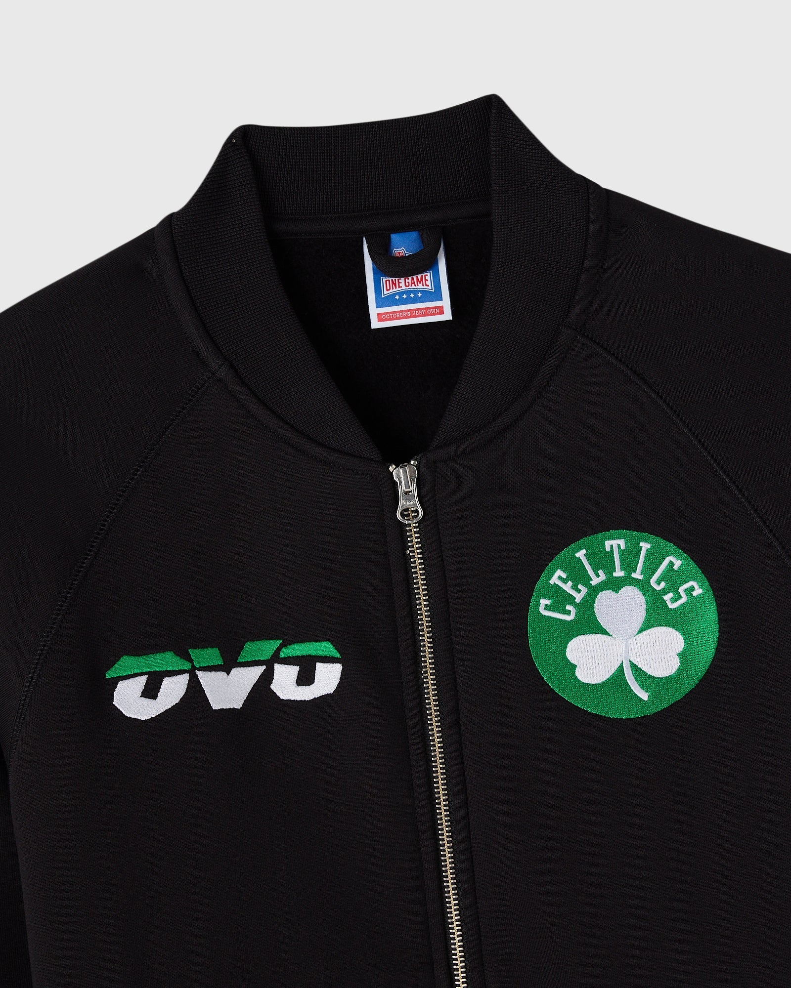 NBA Boston Celtics Fleece Jacket - Black - Image 7