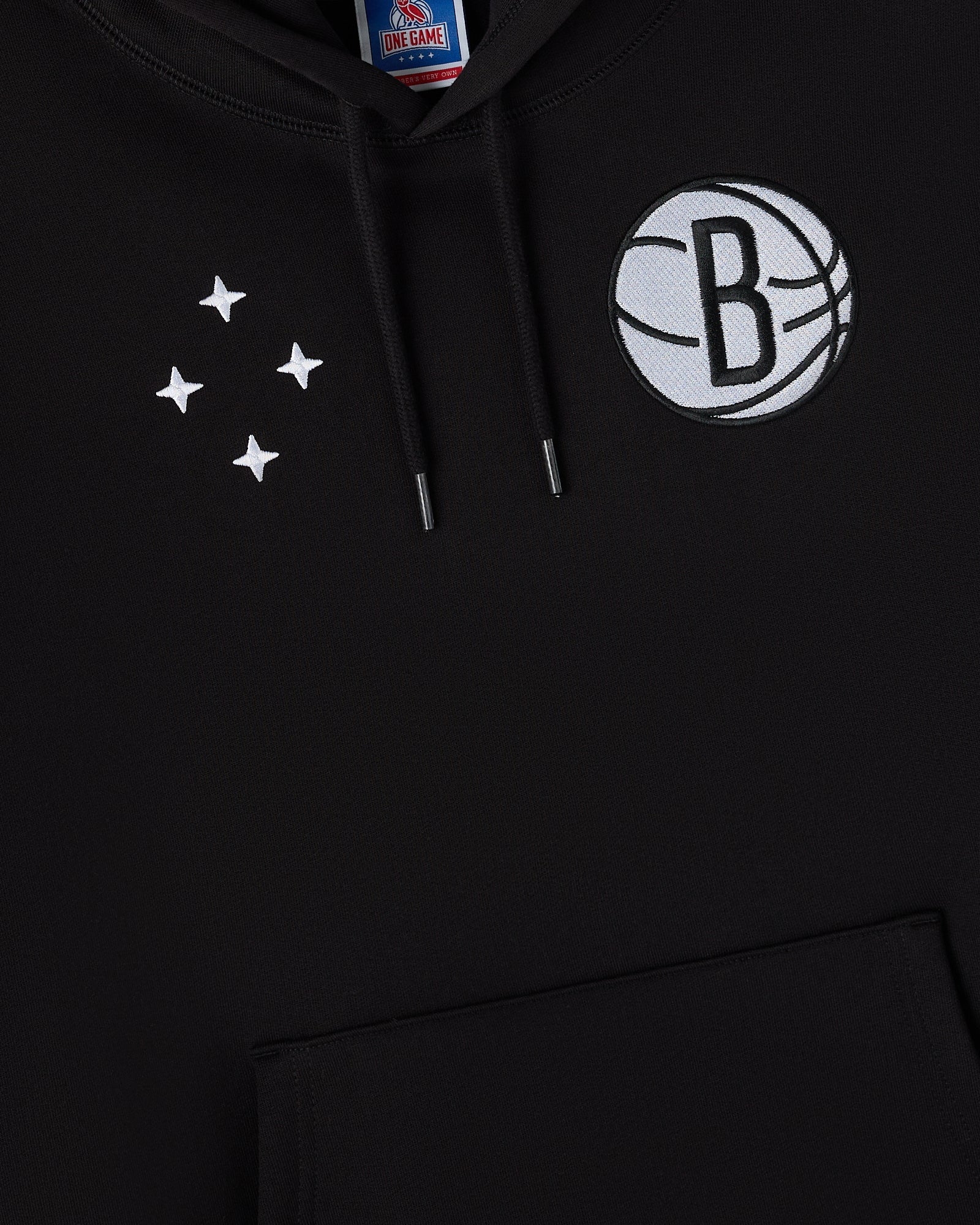 NBA Brooklyn Nets Hoodie - Black - Image 7
