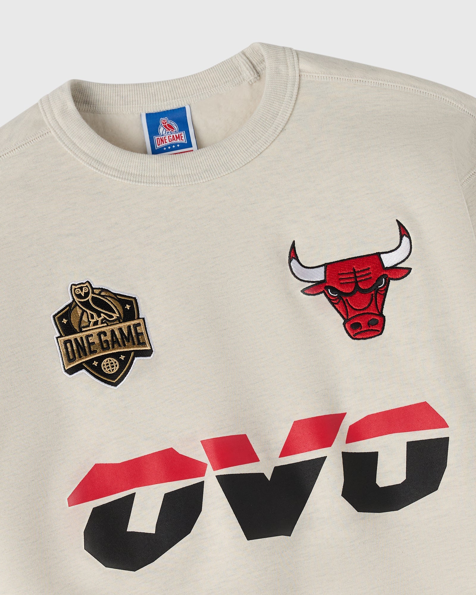 NBA Chicago Bulls Crewneck - Pearl Grey - Image 4