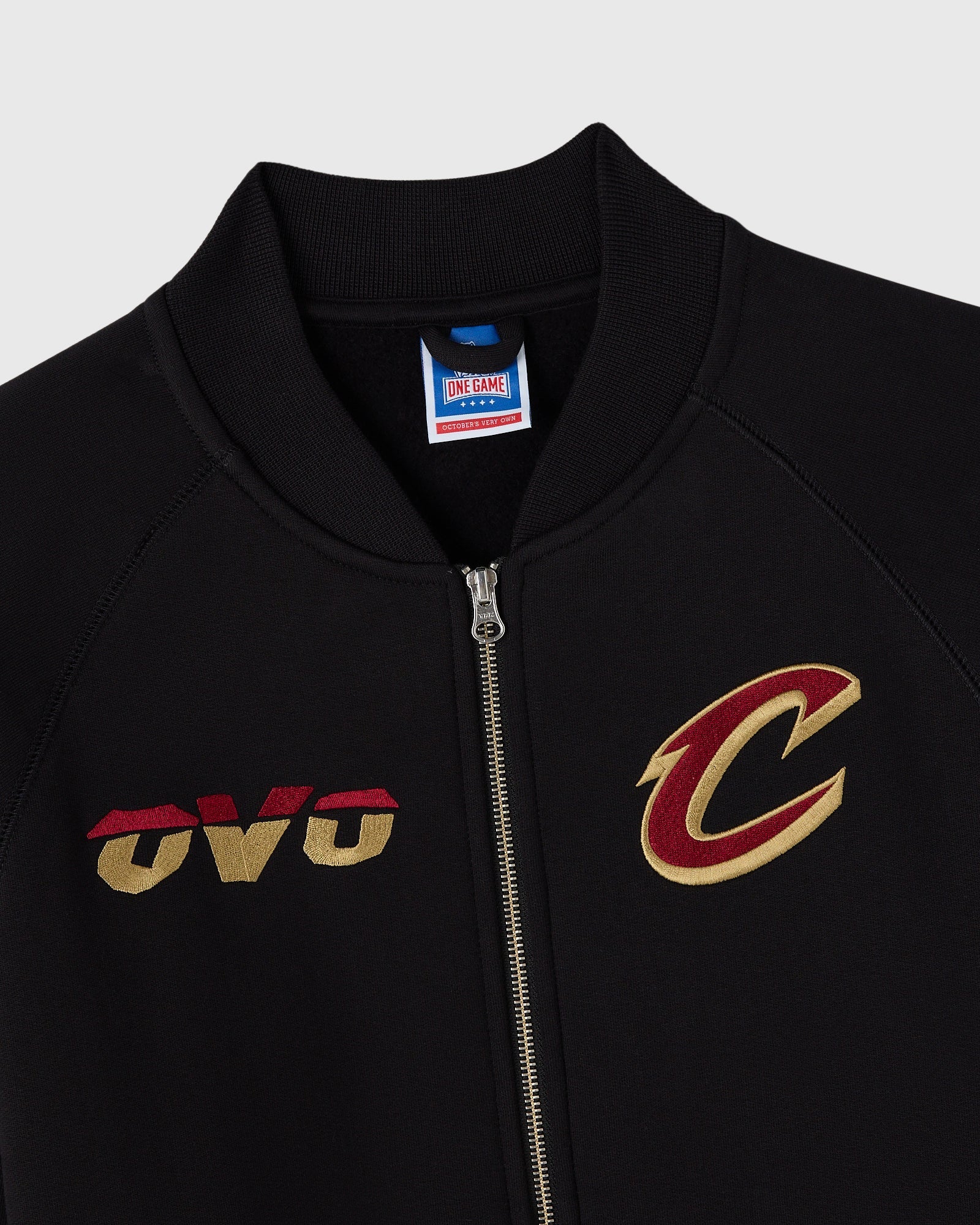 NBA Cleveland Cavaliers Fleece Jacket - Black - Image 7