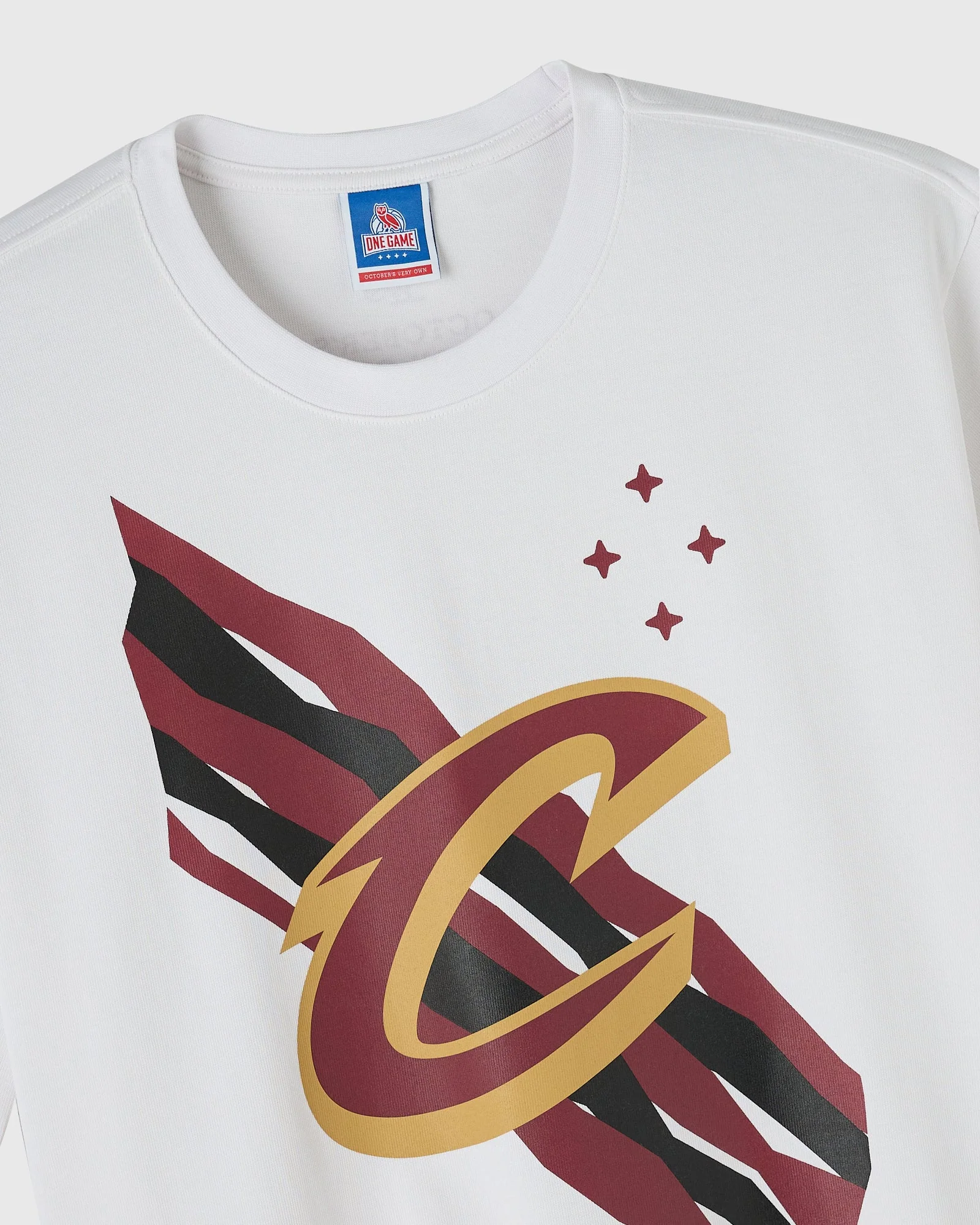 NBA Cleveland Cavaliers Tee - White - Image 3
