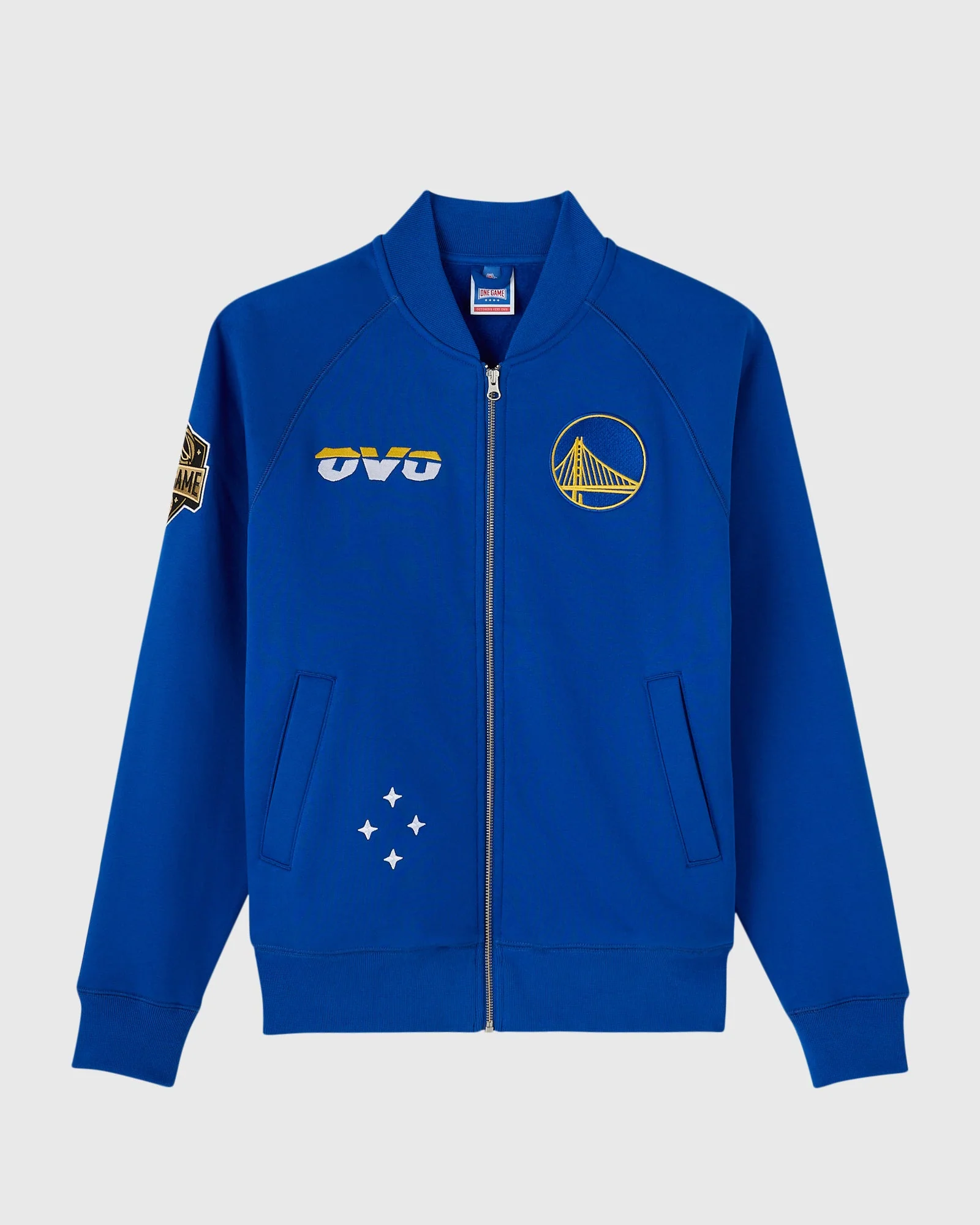 NBA Golden State Warriors Fleece Jacket - Black
