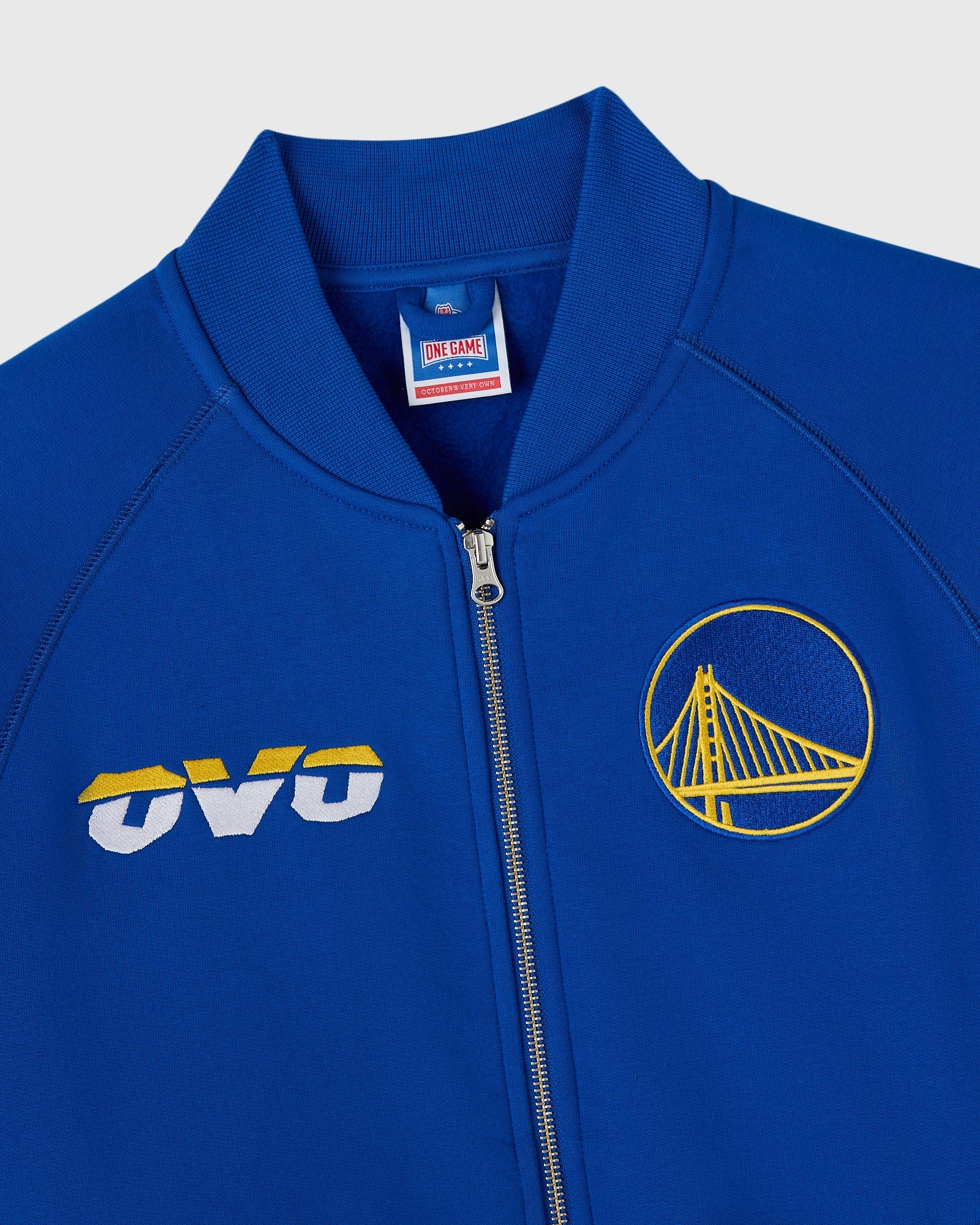 NBA Golden State Warriors Fleece Jacket - Black - Image 7