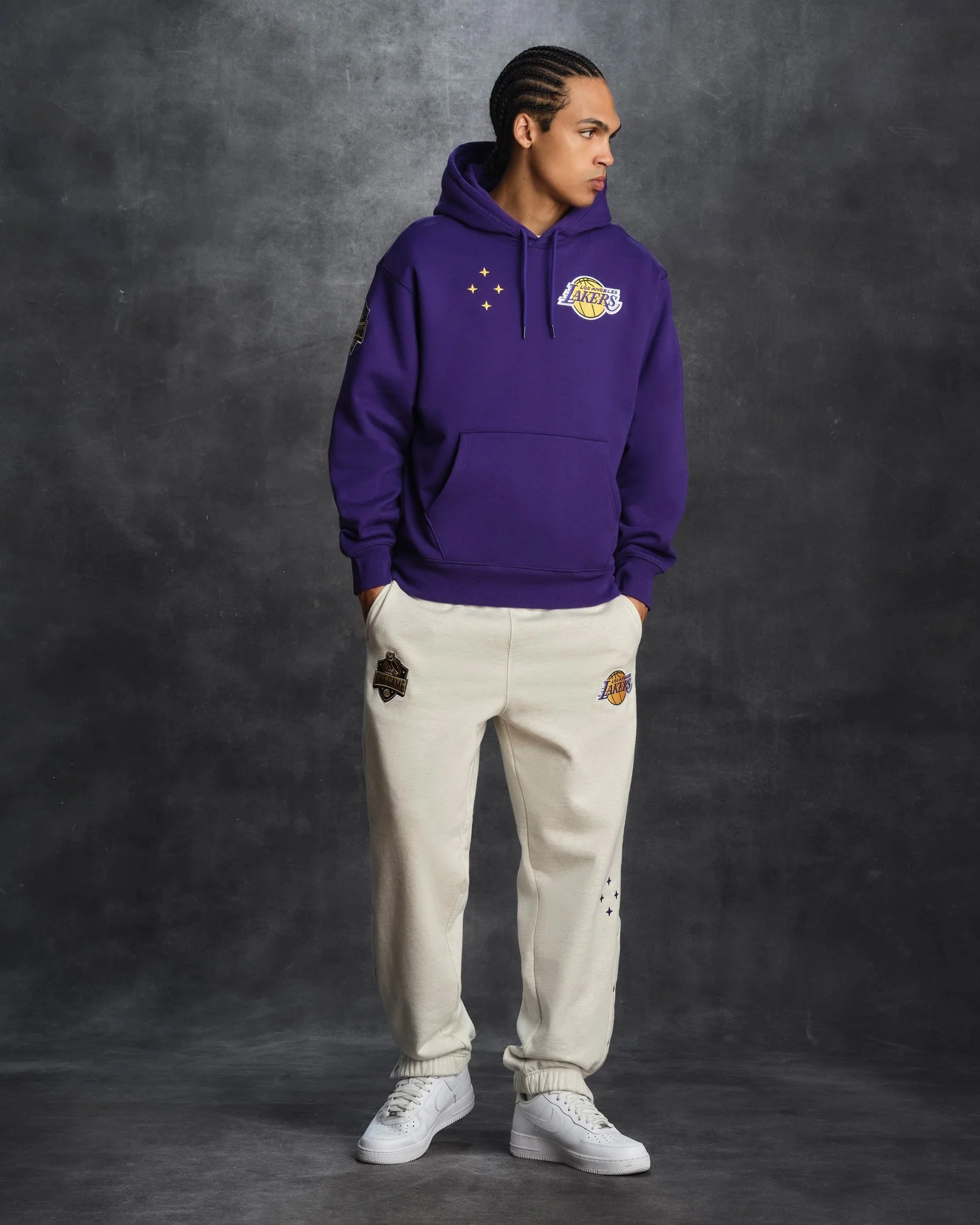 NBA Los Angeles Lakers Hoodie - Purple - Image 2