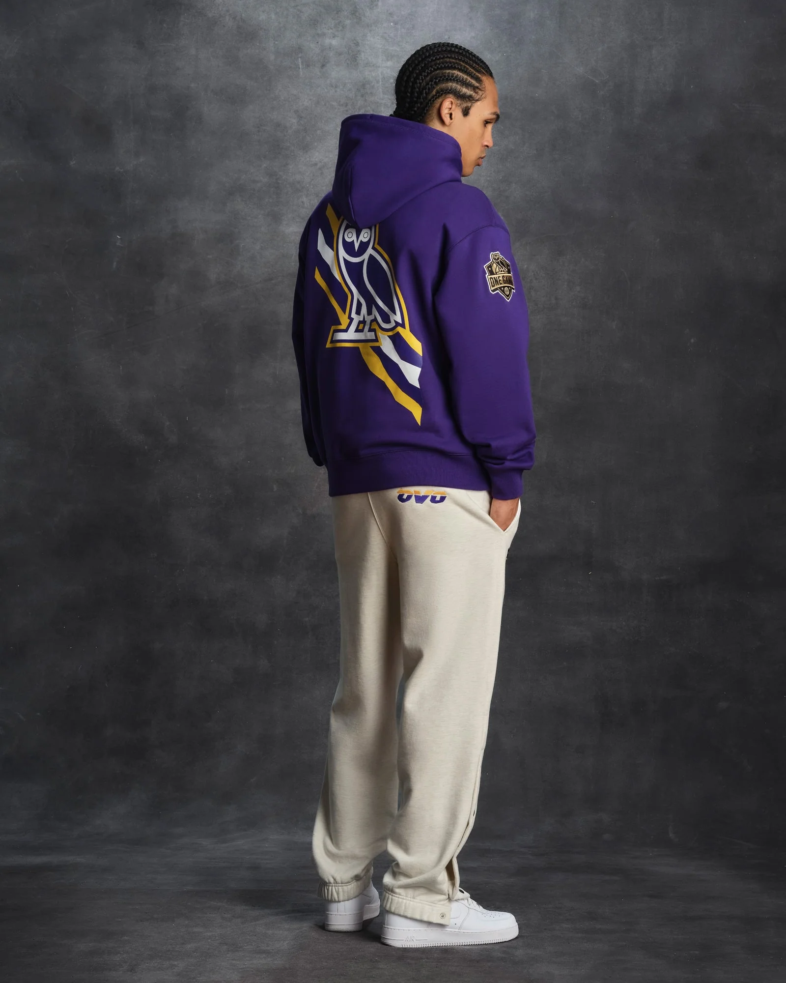NBA Los Angeles Lakers Hoodie - Purple - Image 3