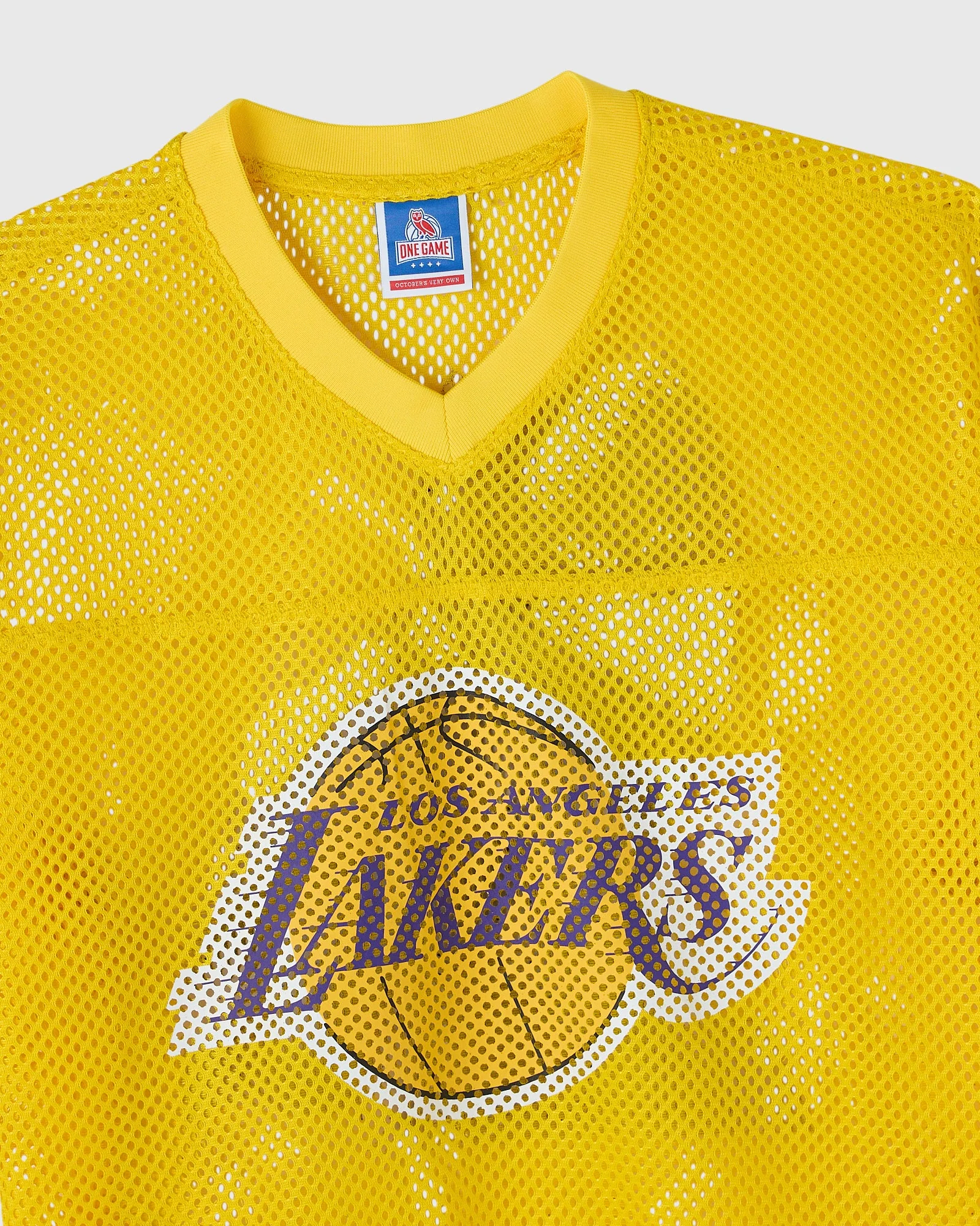 NBA Los Angeles Lakers Mesh Jersey - Gold - Image 7