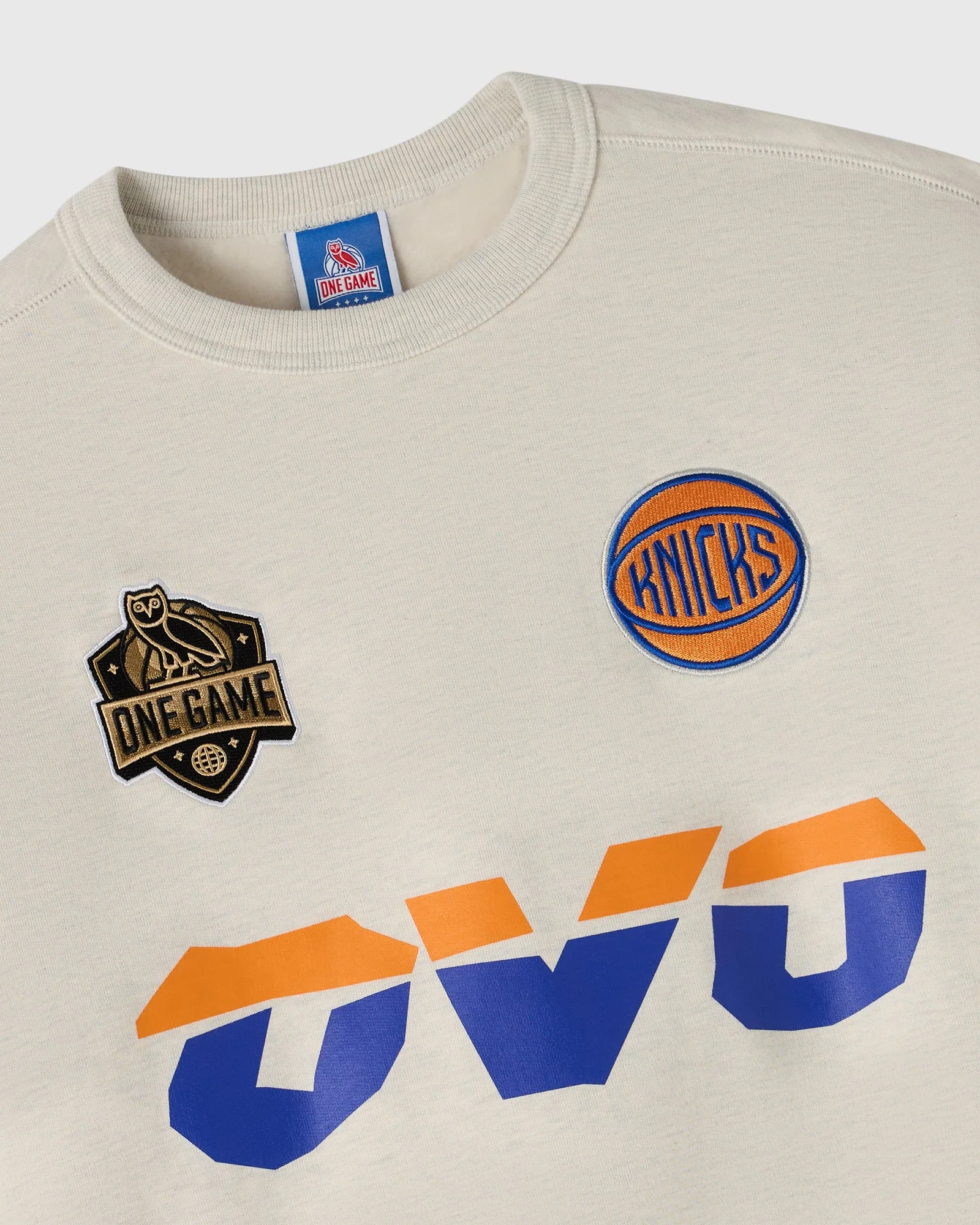 NBA New York Knicks Crewneck - Pearl Grey - Image 4